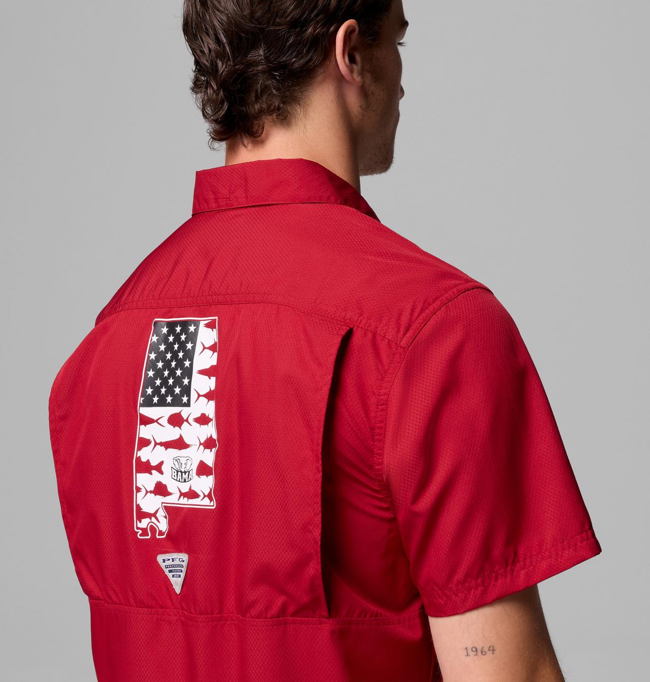 Men's Collegiate PFG Slack Tide™ Camp Shirt - Alabama 7