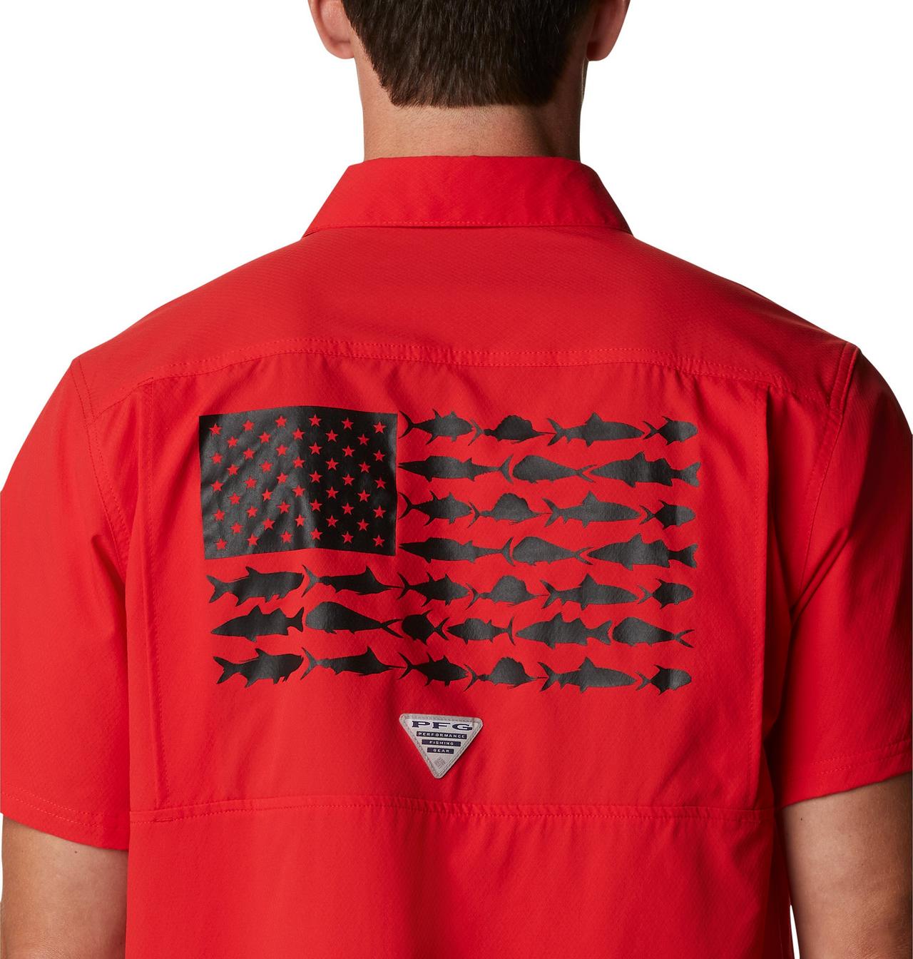Men's Collegiate PFG Slack Tide™ Camp Shirt - Georgia 5