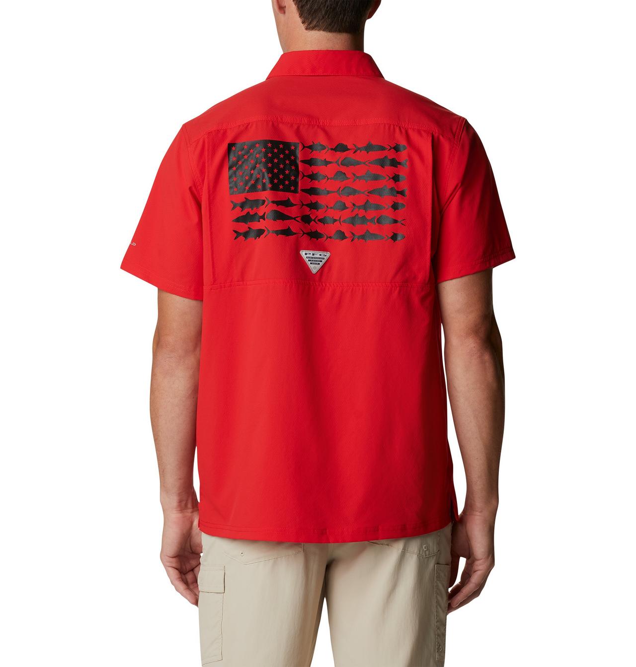 Men's Collegiate PFG Slack Tide™ Camp Shirt - Georgia 2