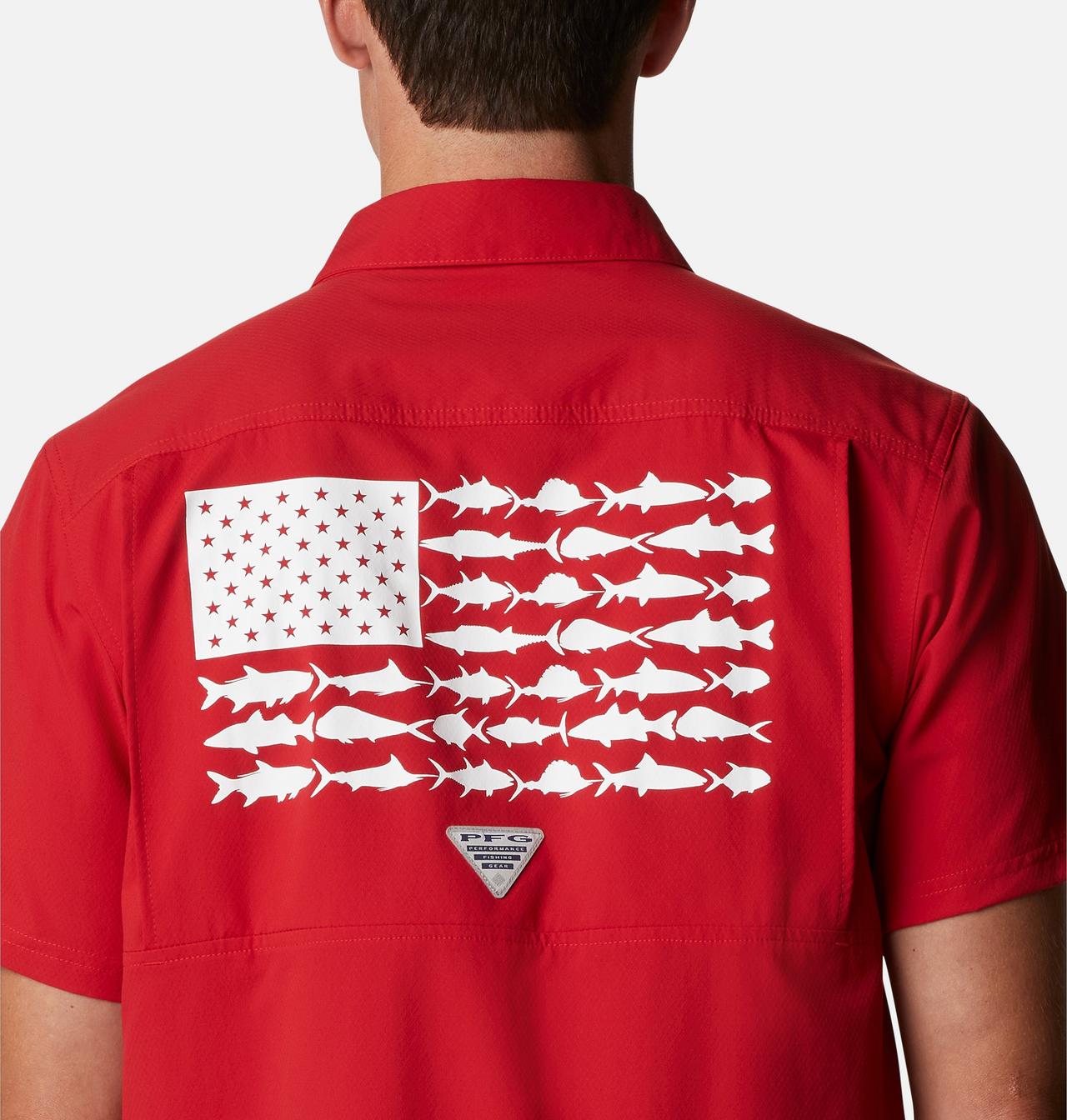 Men's Collegiate PFG Slack Tide™ Camp Shirt - Ohio State 5