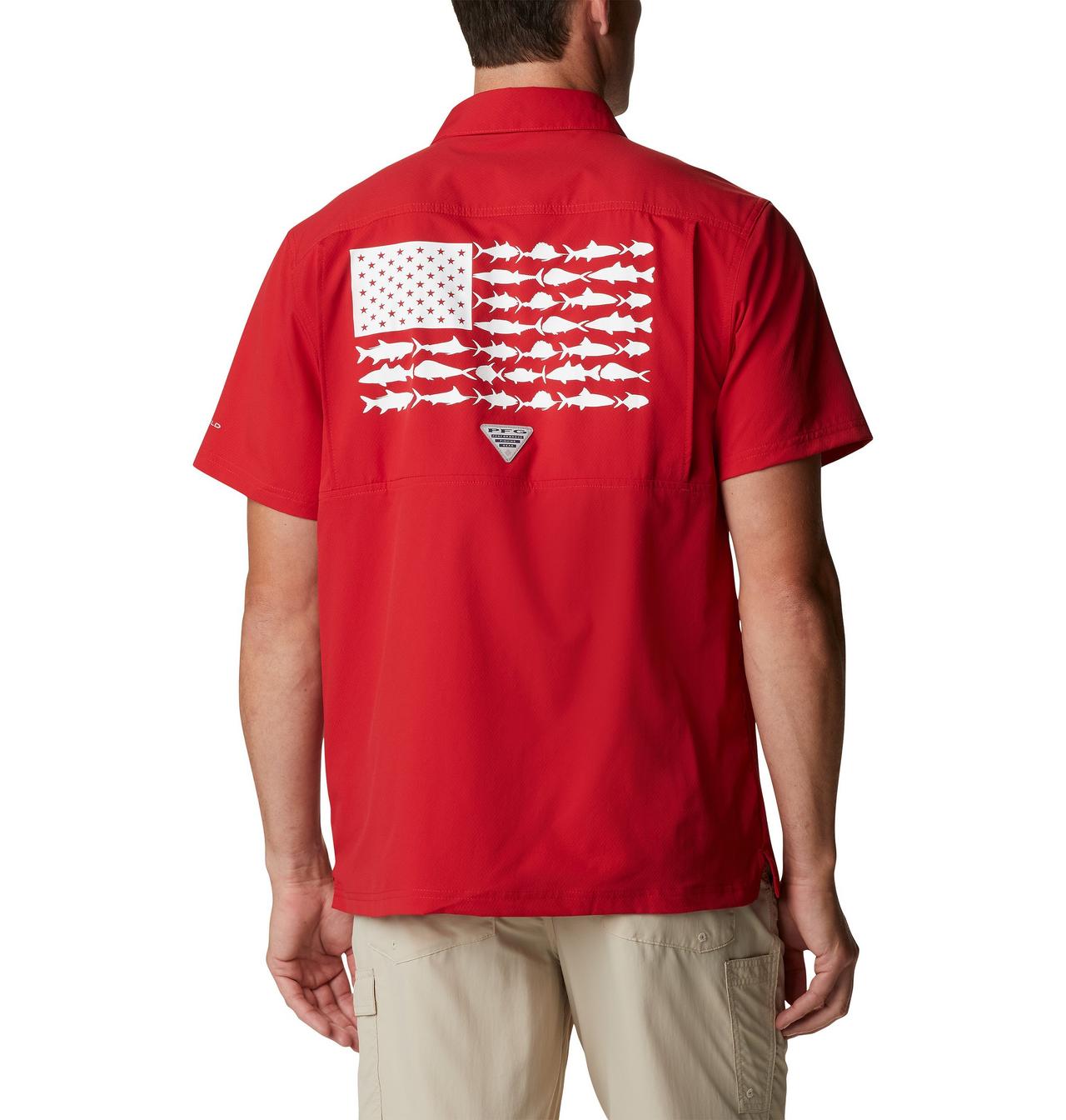 Men's Collegiate PFG Slack Tide™ Camp Shirt - Ohio State 2