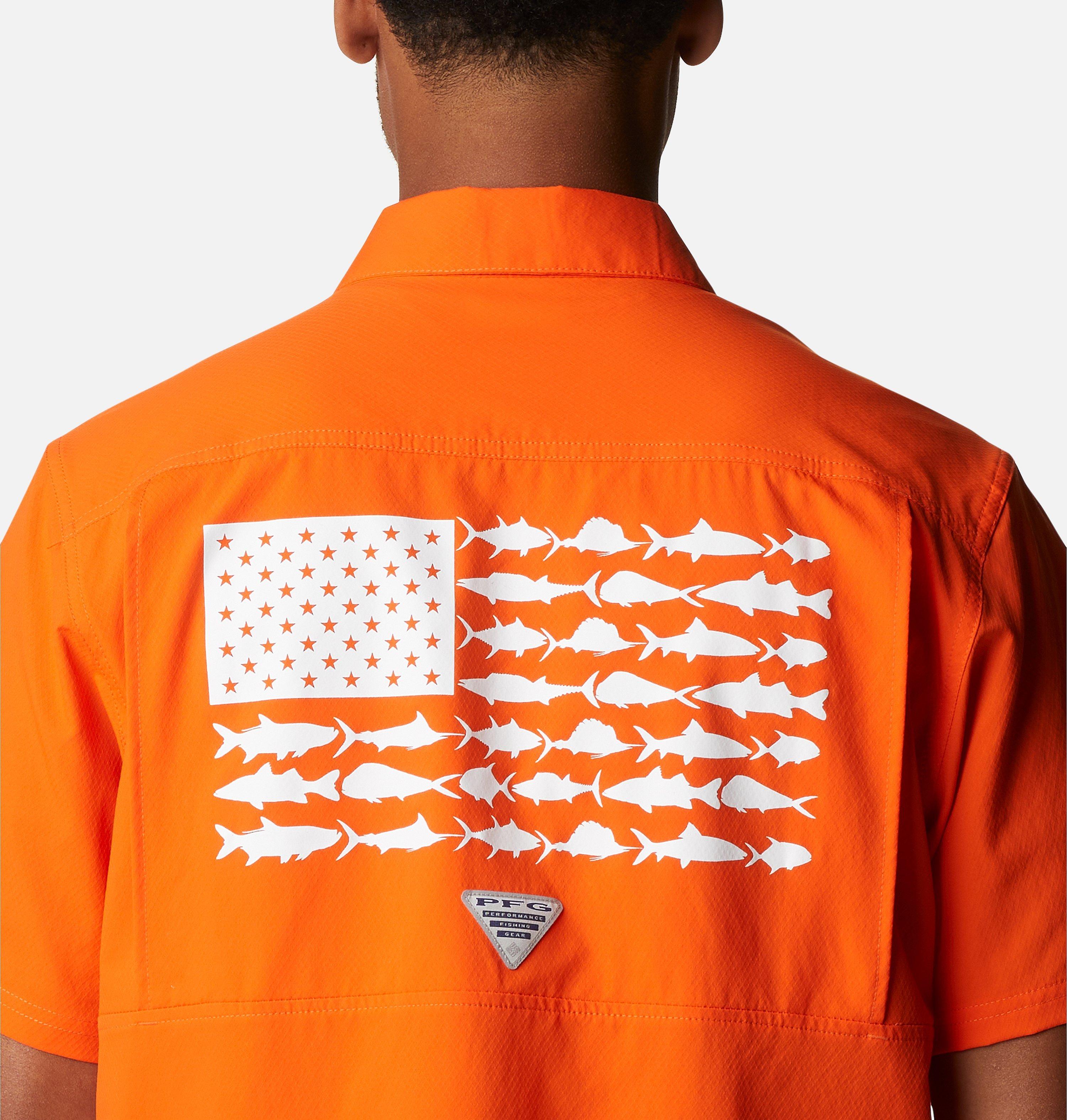 Men's Collegiate PFG Slack Tide Camp Shirt - Clemson 5