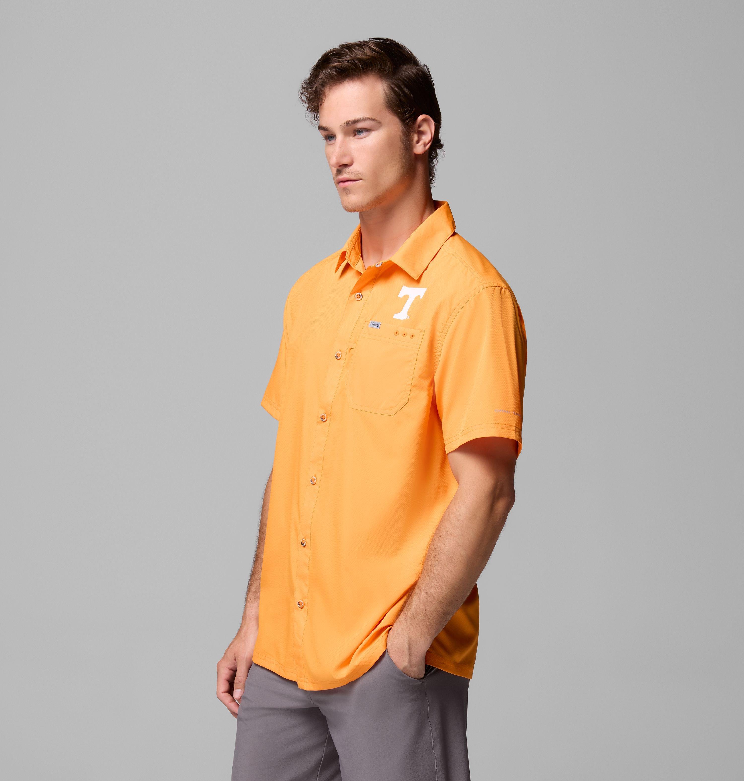 Men's Collegiate PFG Slack Tide Camp Shirt - Tennessee 4