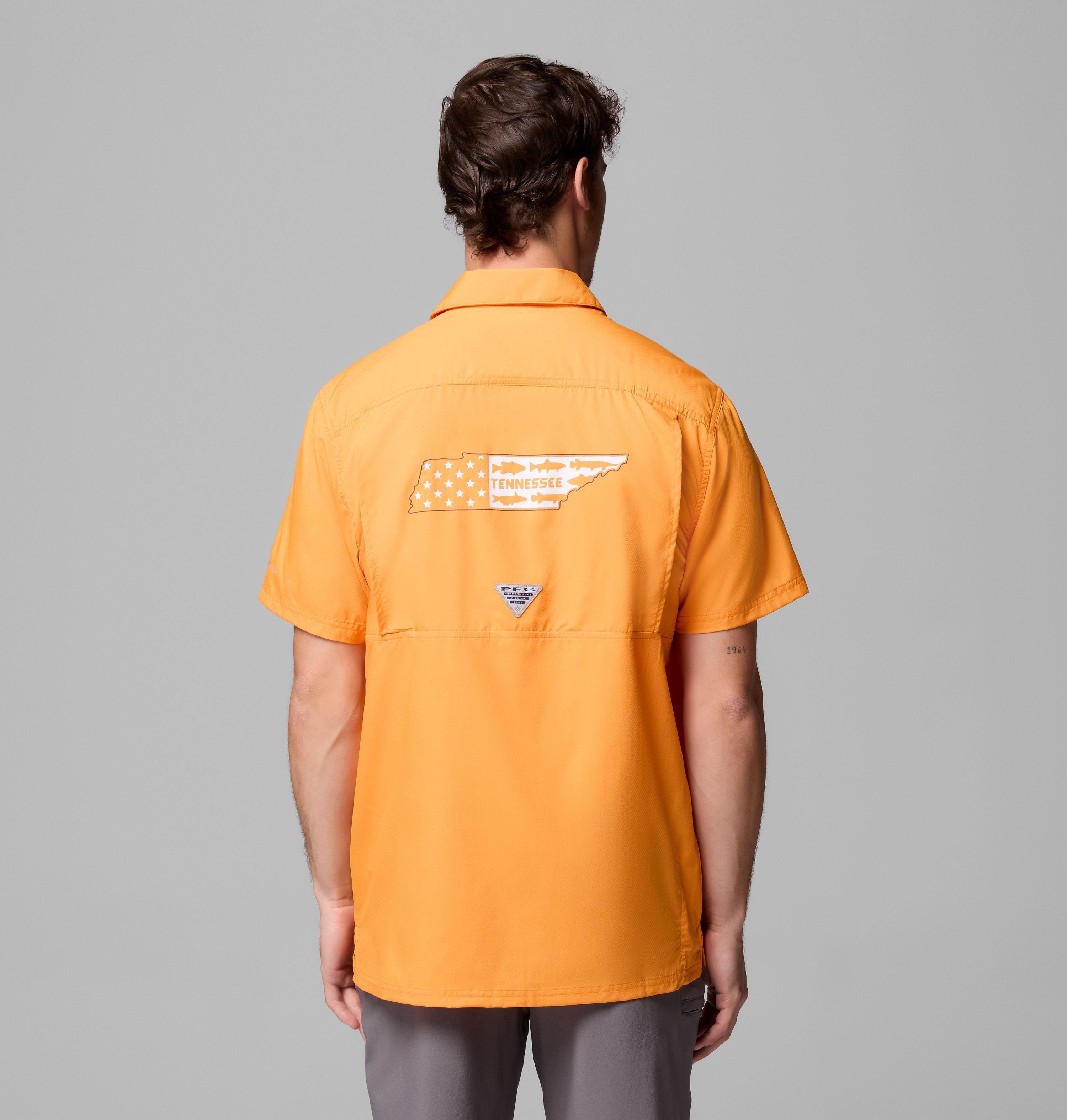 Men's Collegiate PFG Slack Tide Camp Shirt - Tennessee 3