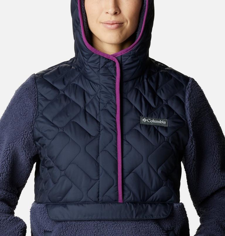 Women's Sweet View Fleece Hooded Pullover, Color: Dark Nocturnal, Nocturnal, image 4