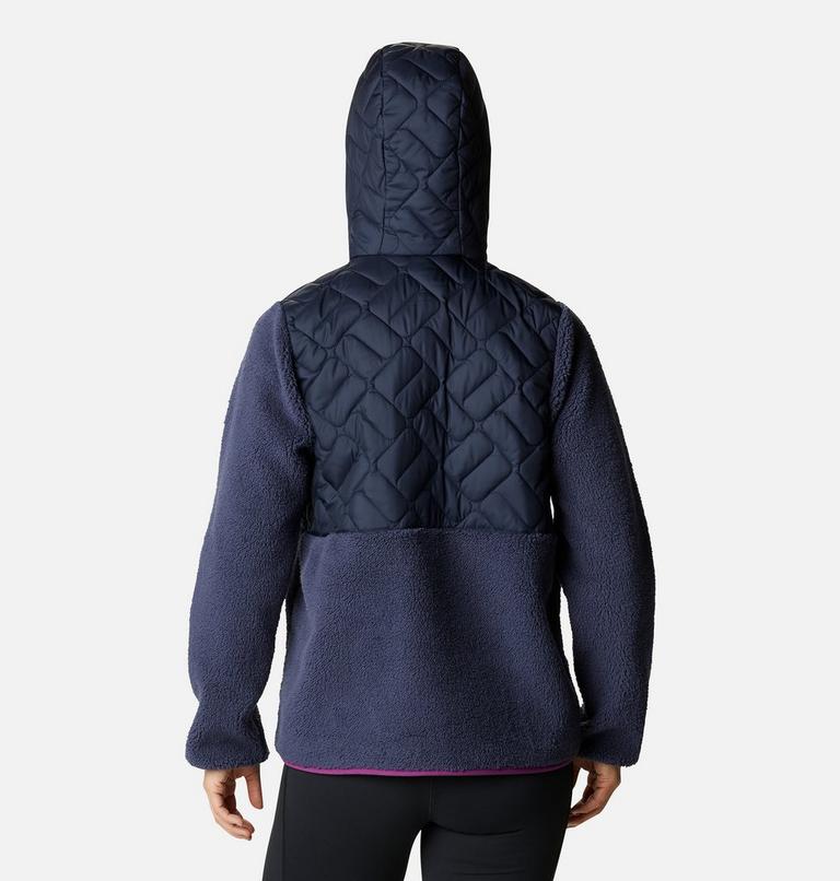 Women's Sweet View Fleece Hooded Pullover, Color: Dark Nocturnal, Nocturnal, image 2