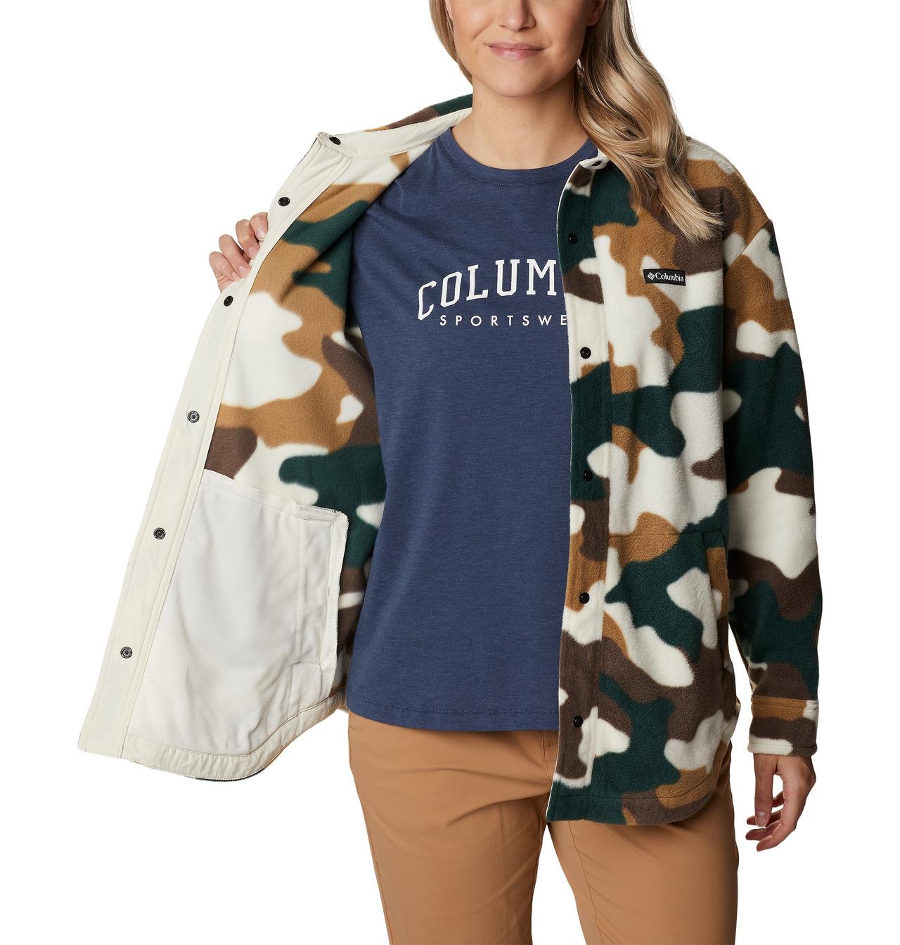 Women's Benton Springs™ Fleece Shirt Jacket 5