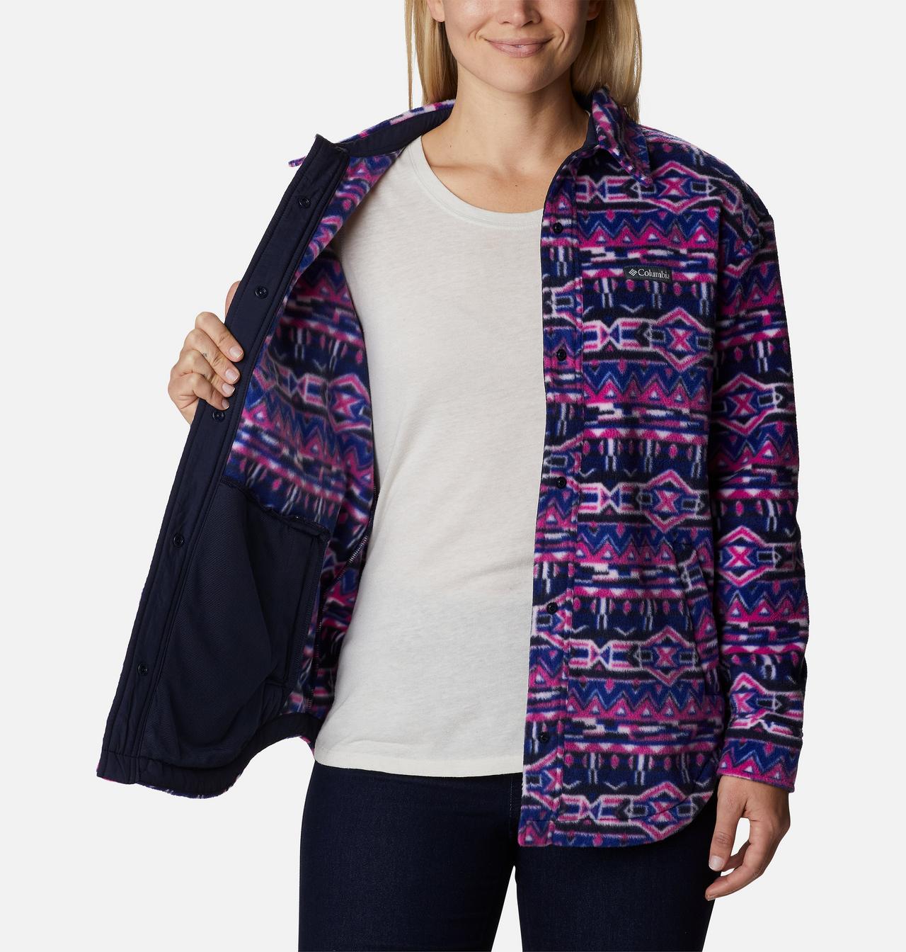 Women's Benton Springs™ Fleece Shirt Jacket 5
