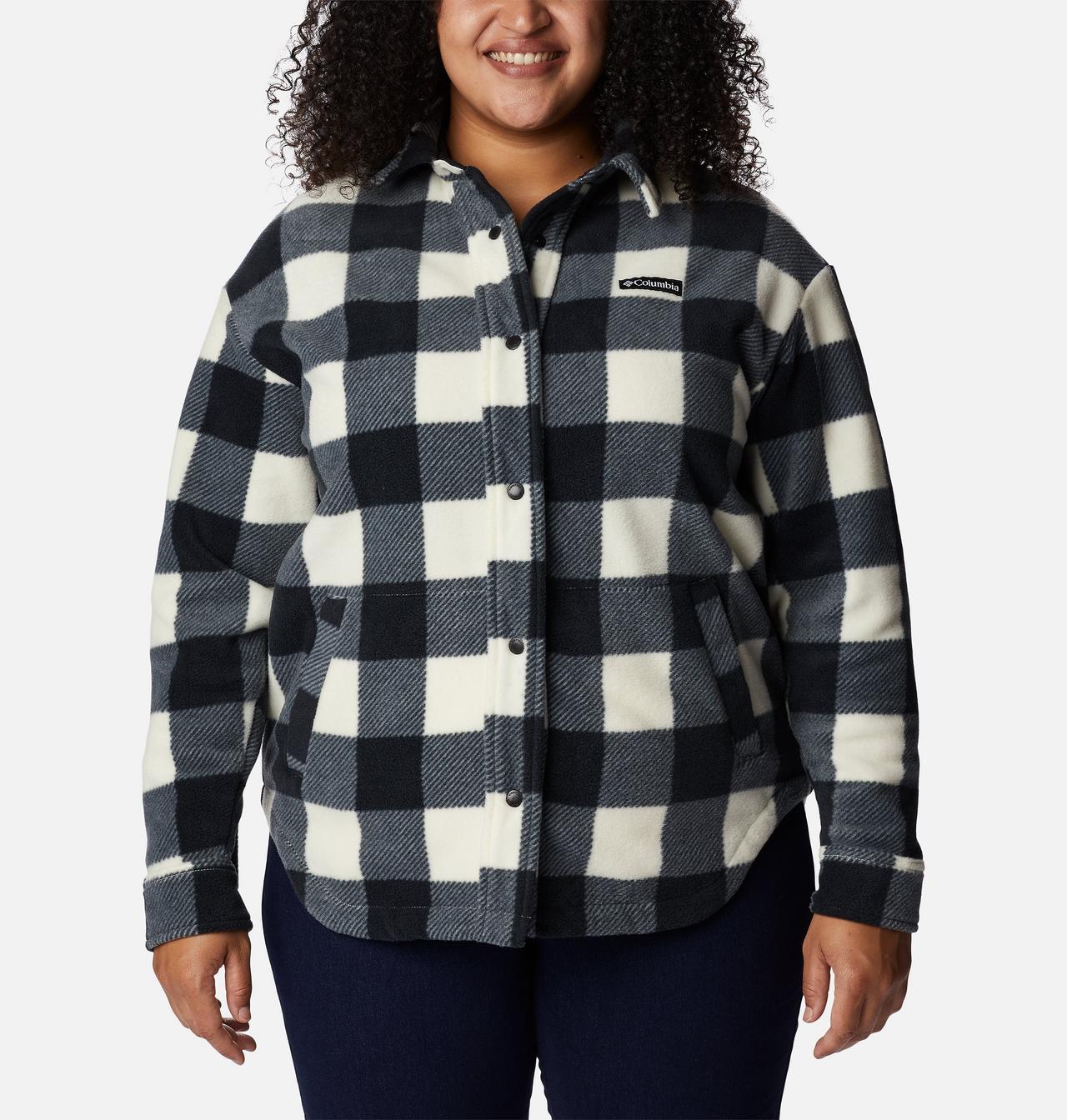 Women's Benton Springs™ Fleece Shirt Jacket - Plus Size 3