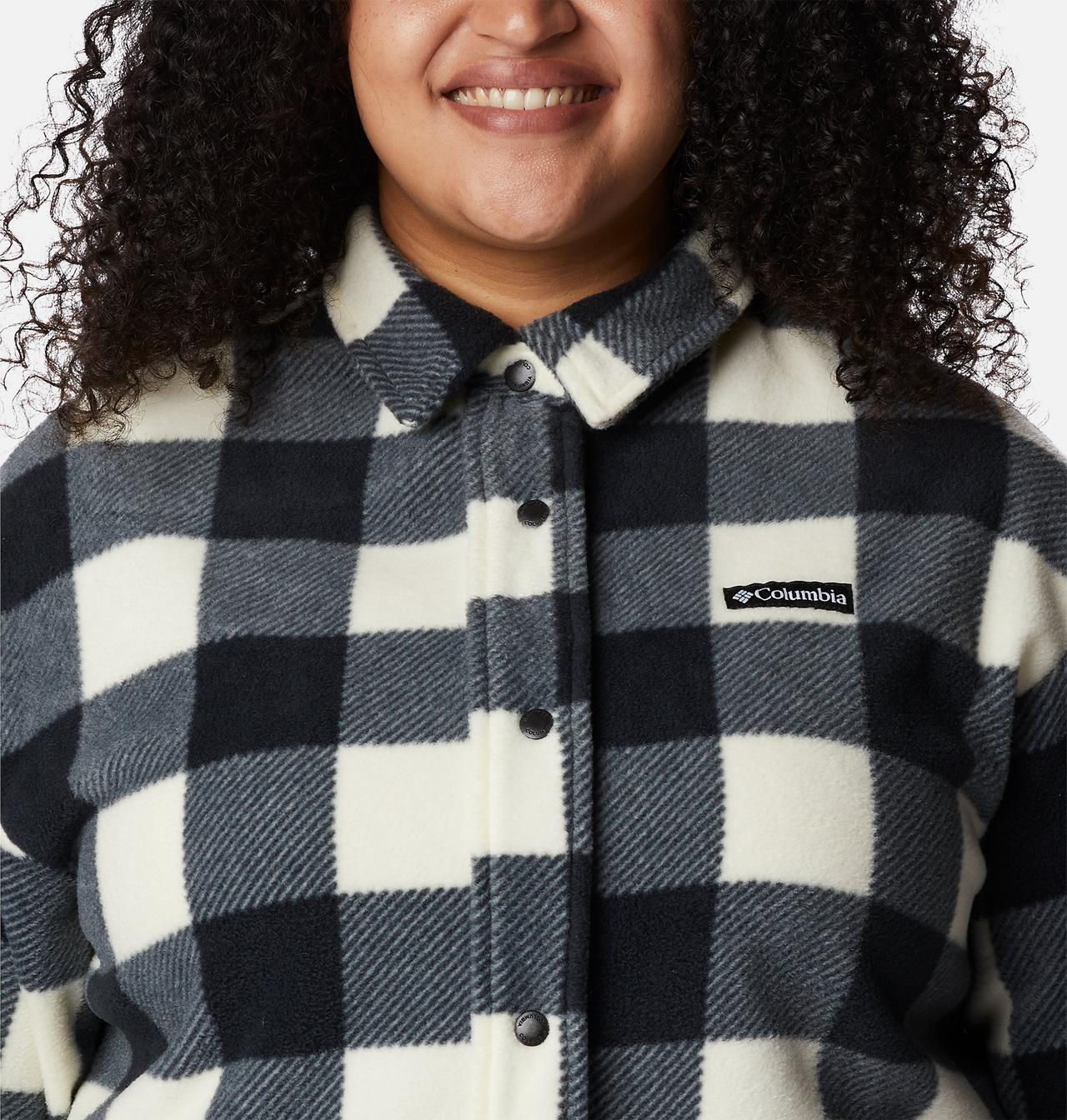 Women's Benton Springs™ Fleece Shirt Jacket - Plus Size 5