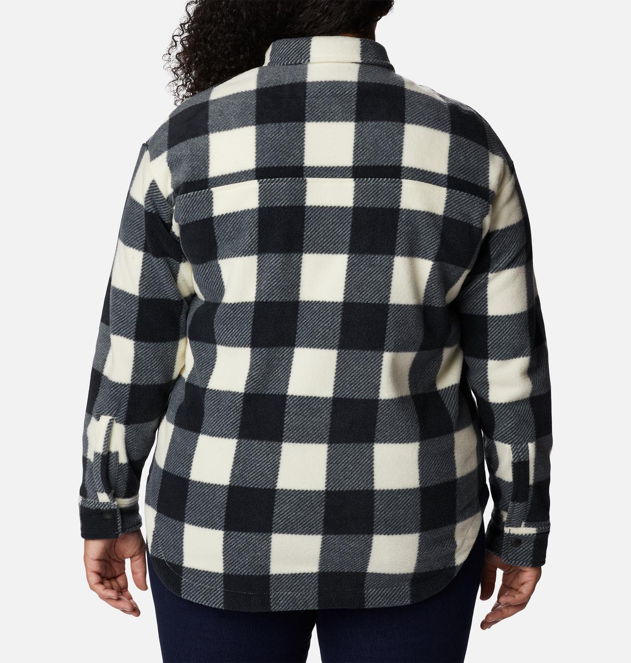 Women's Benton Springs™ Fleece Shirt Jacket - Plus Size 2