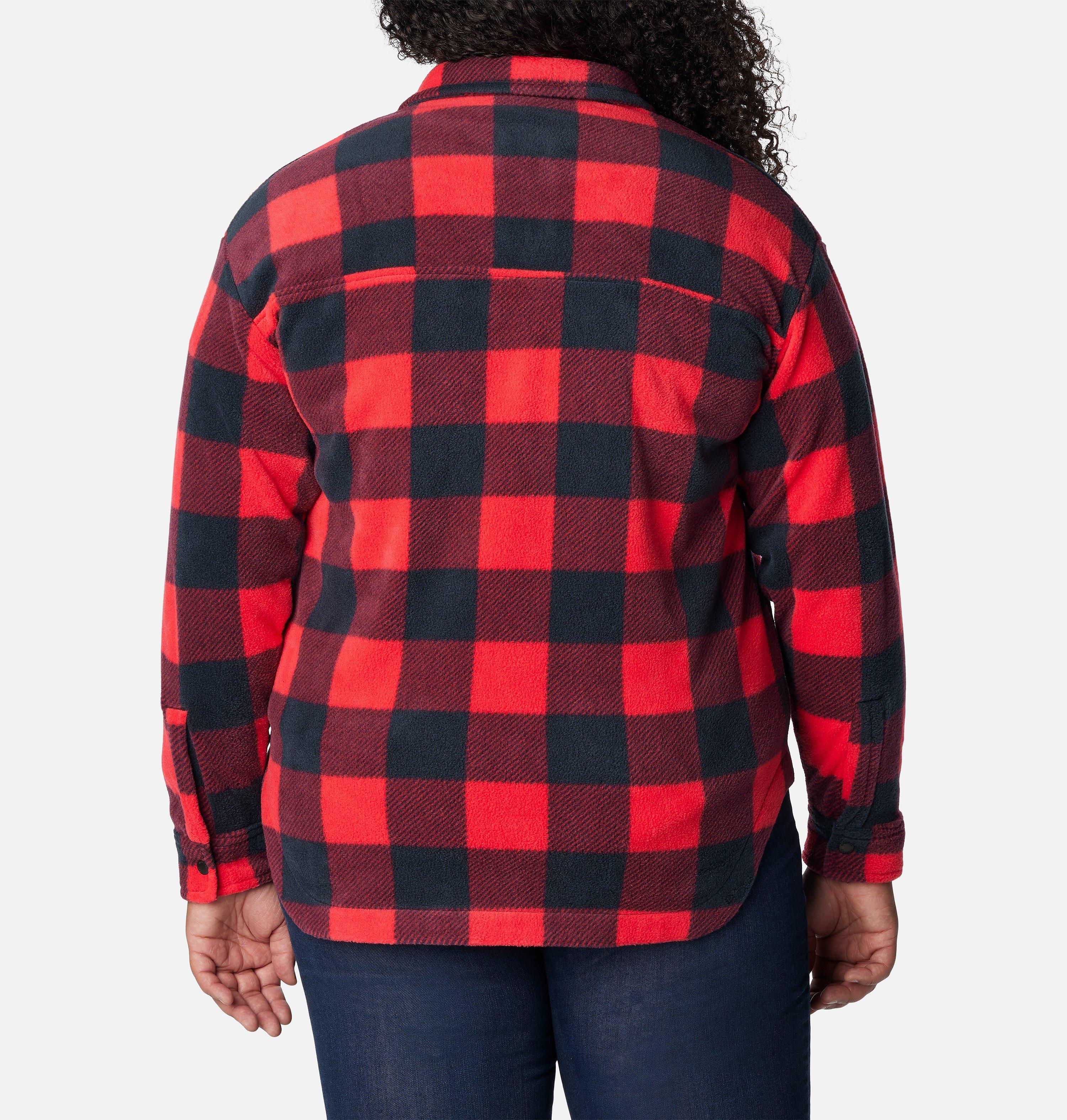 Women's Benton Springs™ Fleece Shirt Jacket - Plus Size 2