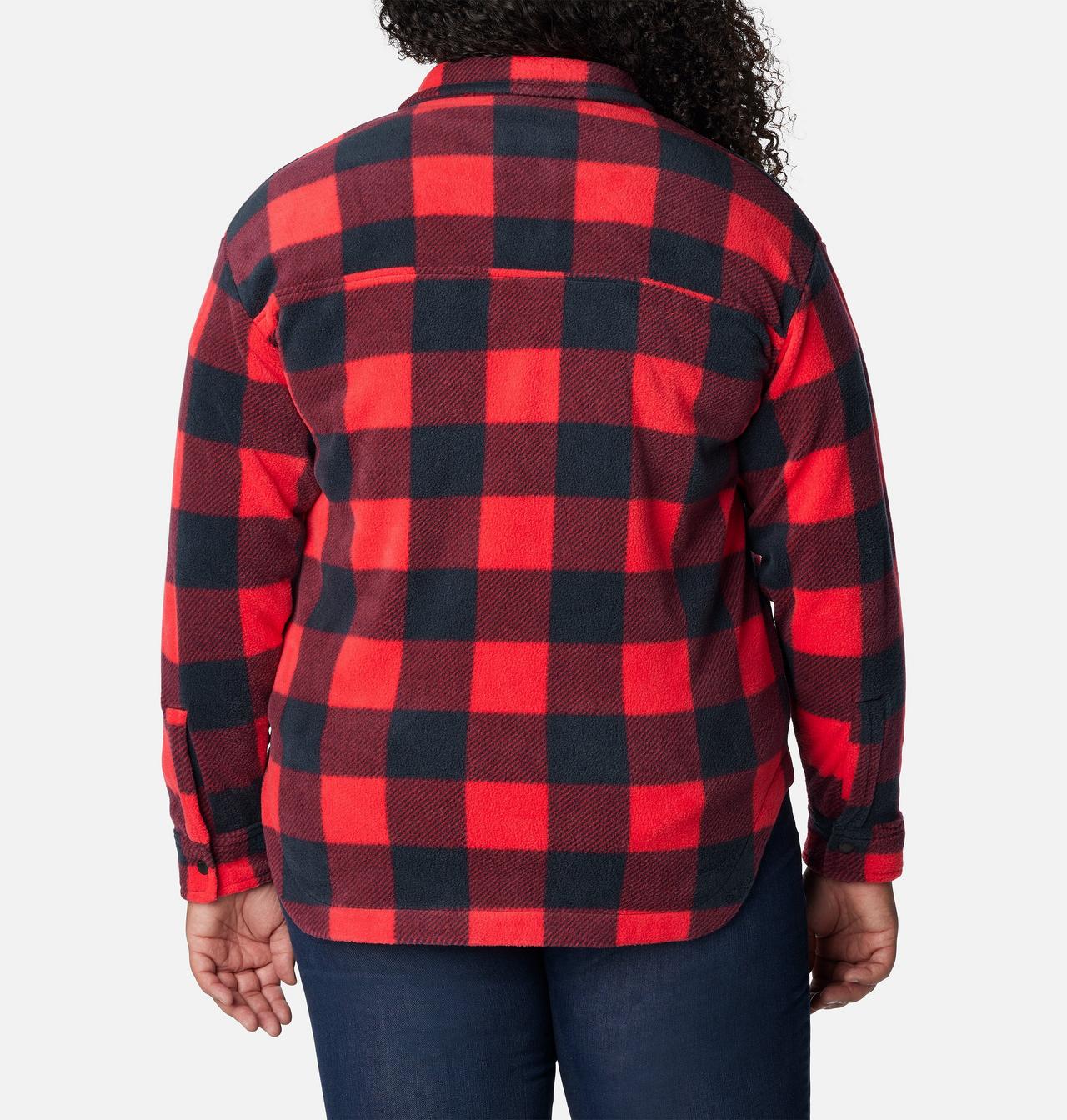 Women's Benton Springs™ Fleece Shirt Jacket - Plus Size 2