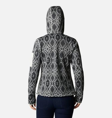 W Sweater Weather Hooded Pullover, Color: Chalk Blanket, image 2