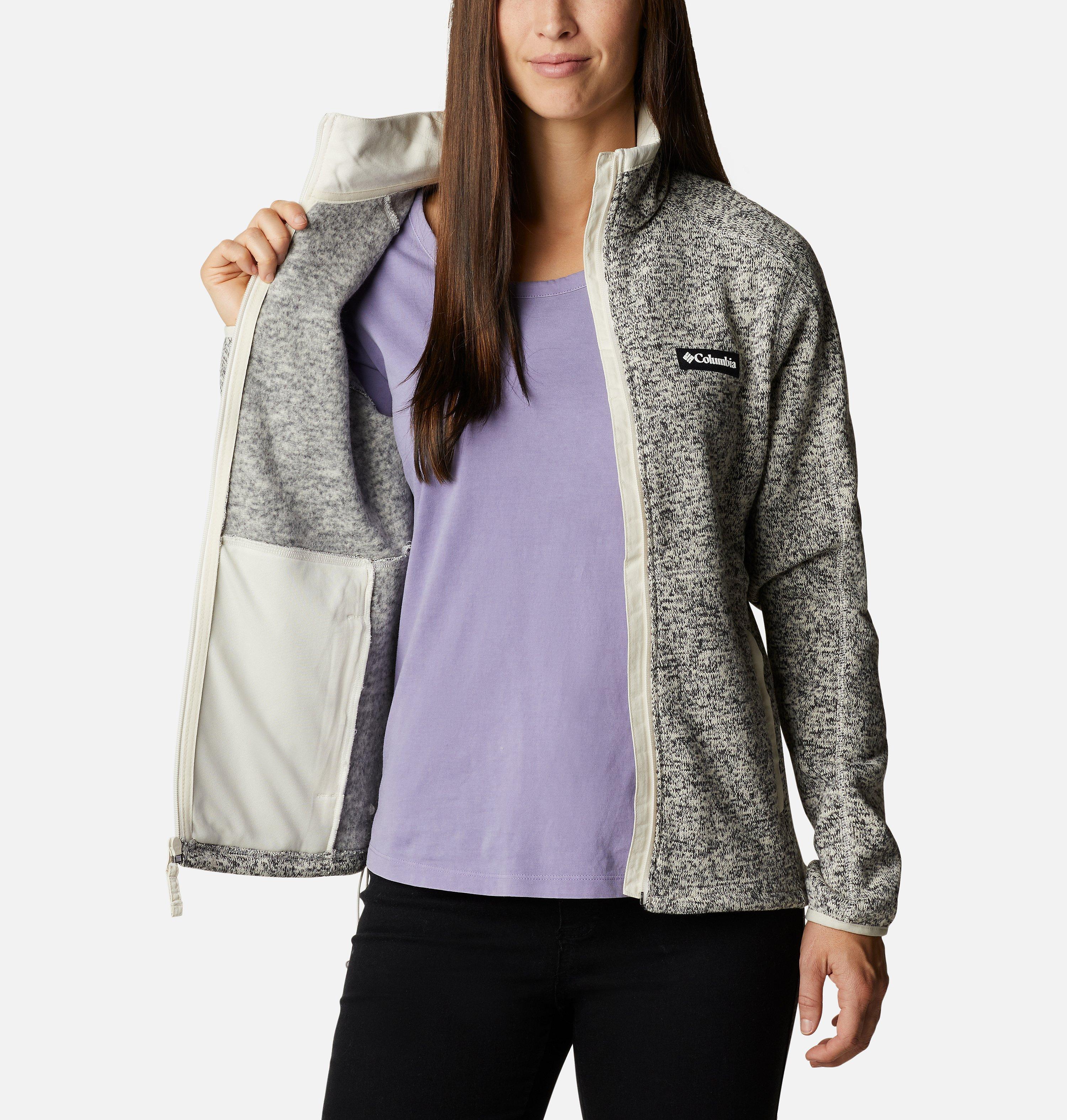 Women's Sweater Weather Fleece Full Zip Jacket 5