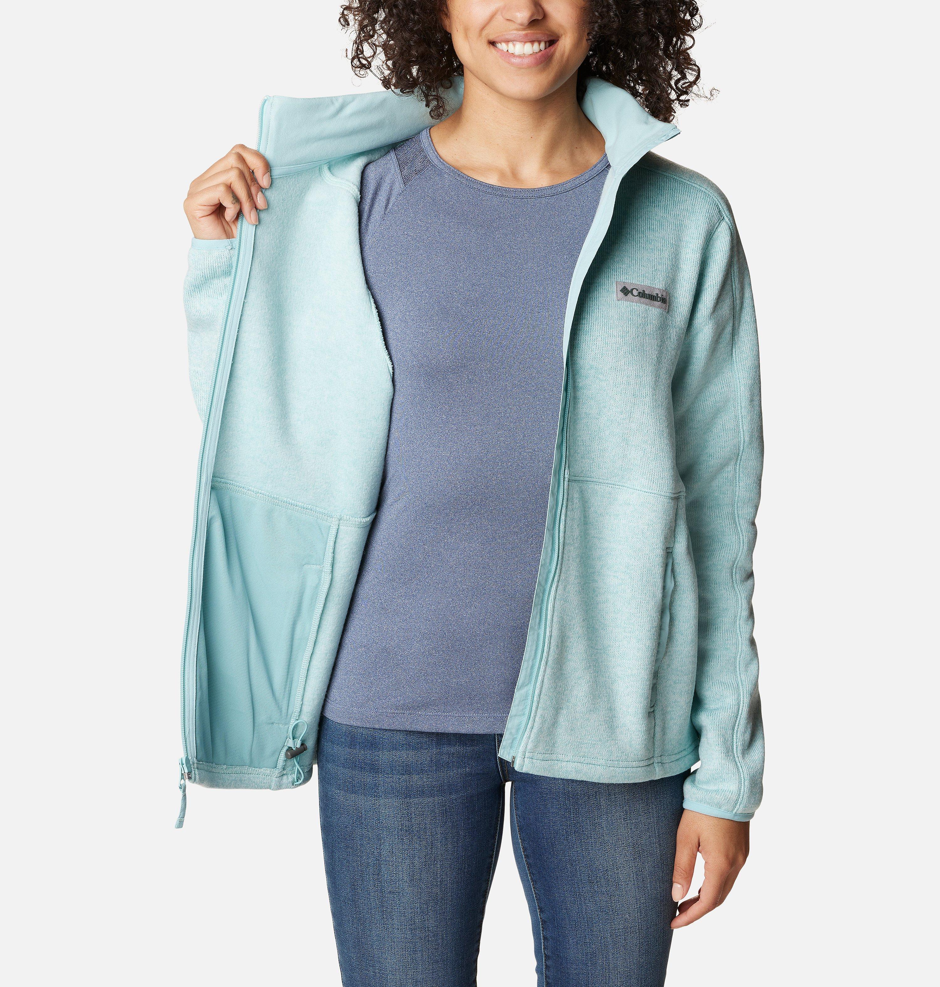 Manteau à fermeture éclair Sweater Weather pour femme 5