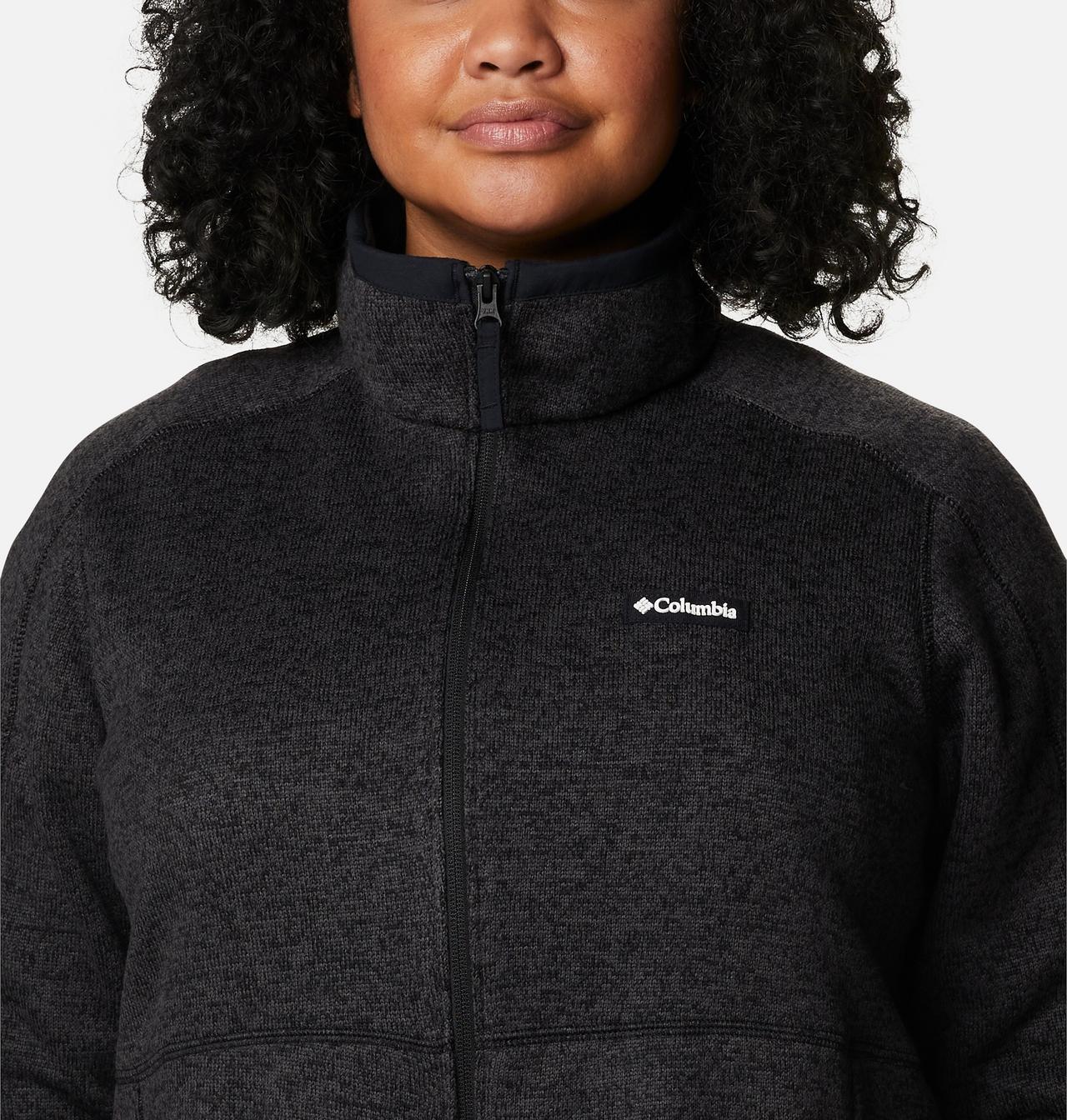 Women's Sweater Weather™ Full Zip - Plus Size 4