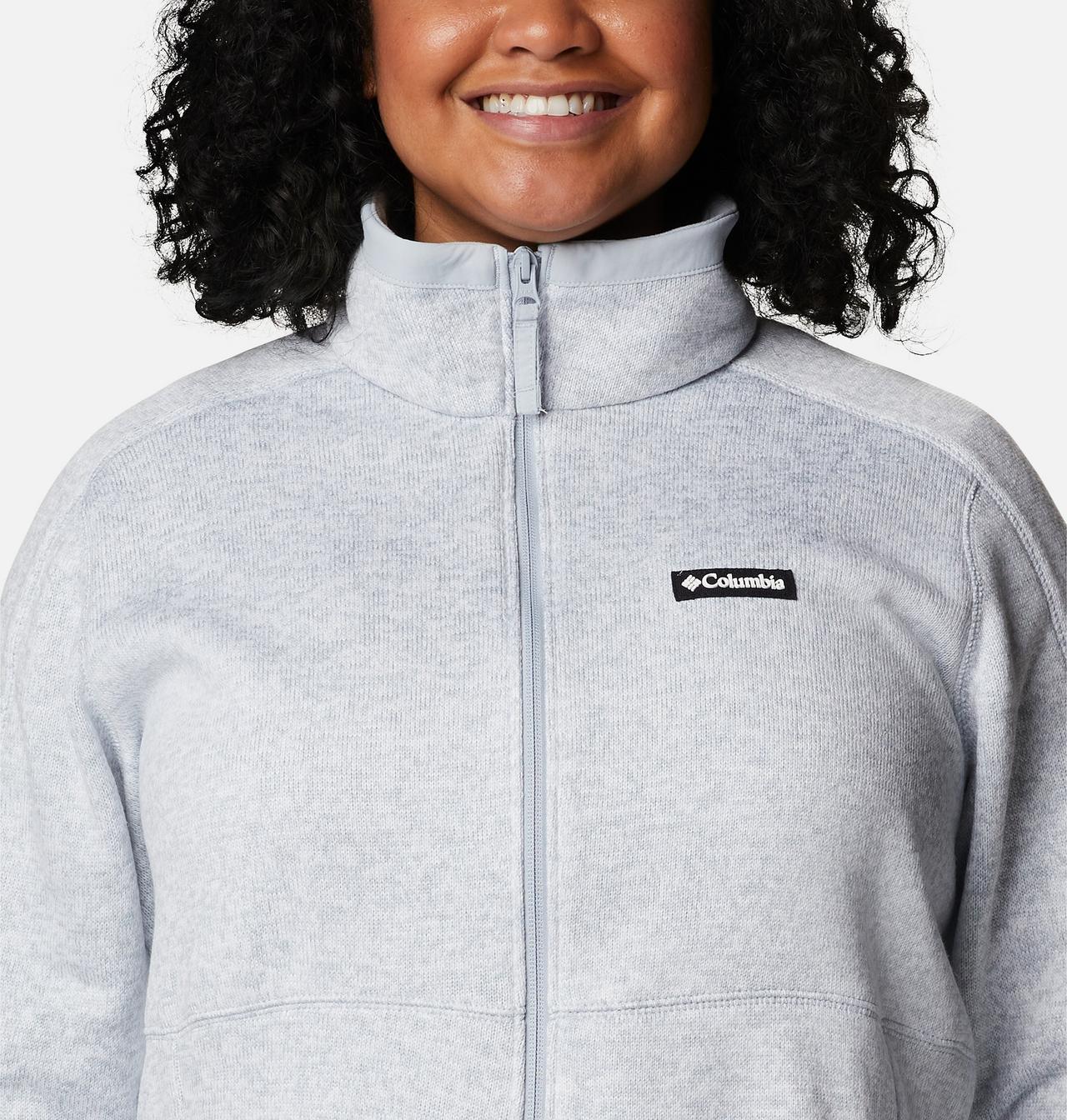 Women's Sweater Weather™ Full Zip - Plus Size 4