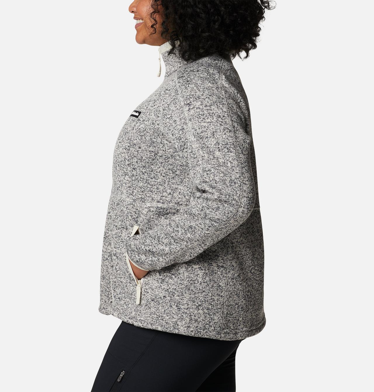 Women's Sweater Weather™ Full Zip - Plus Size 3