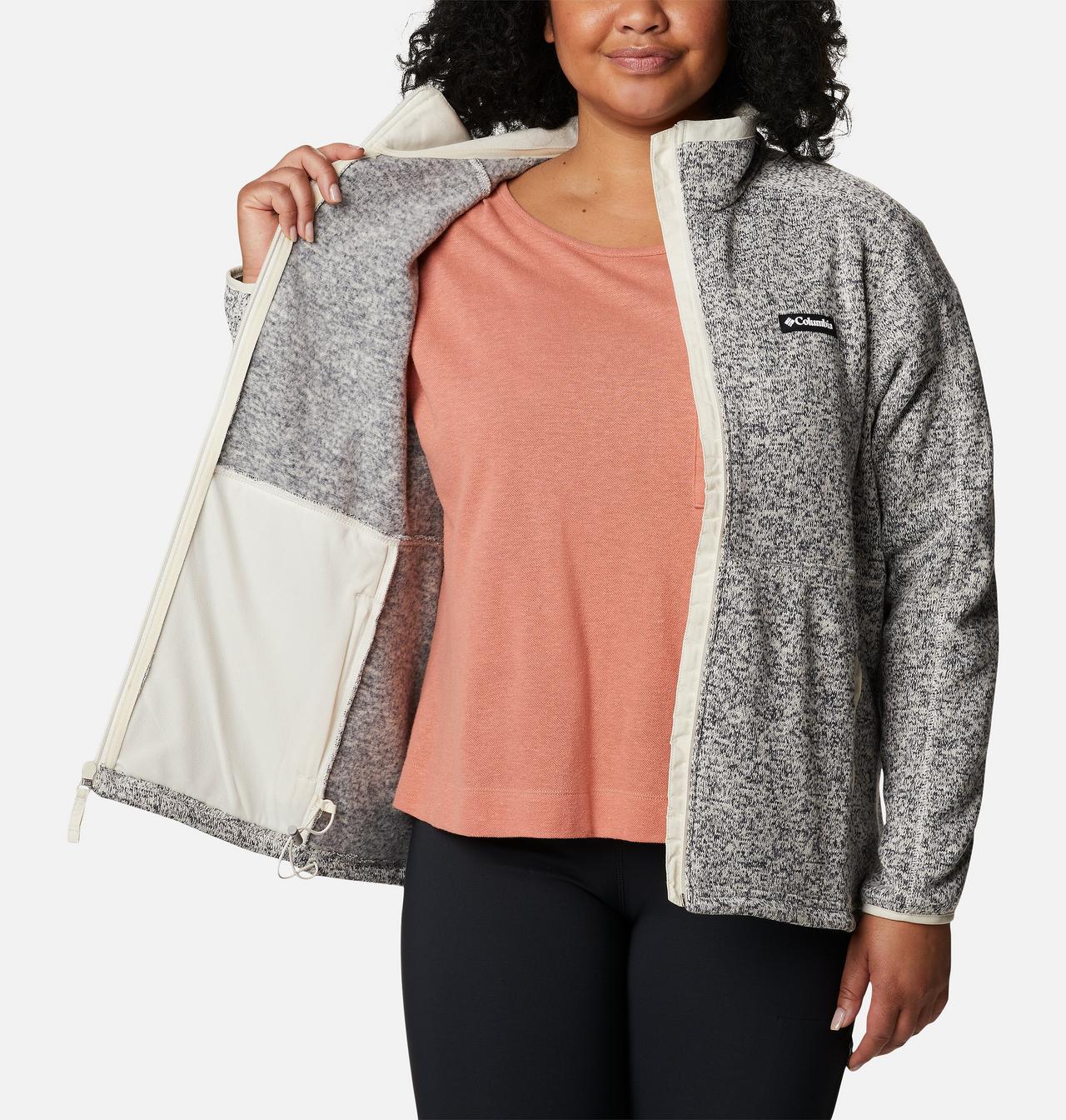 Women's Sweater Weather™ Full Zip - Plus Size 5