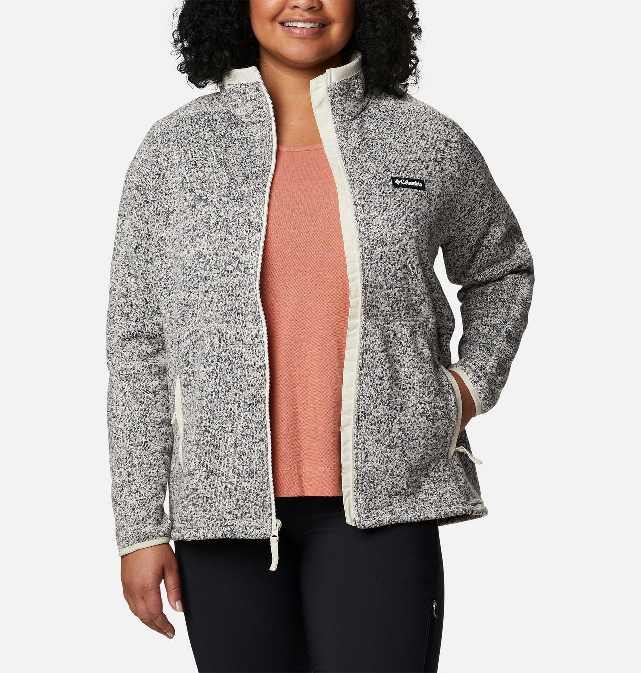 Women's Sweater Weather™ Full Zip - Plus Size 7