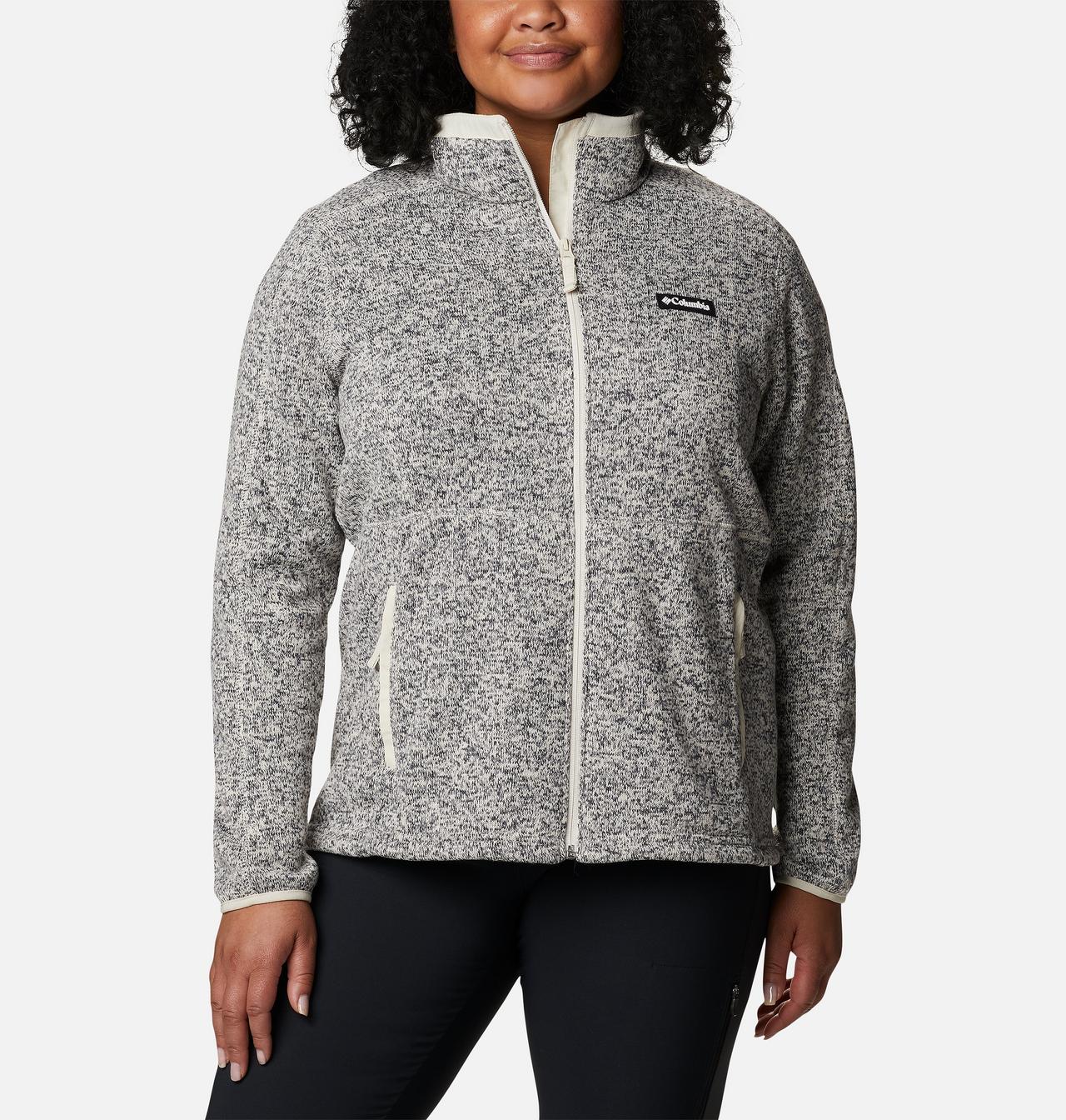 Women's Sweater Weather™ Full Zip - Plus Size 1