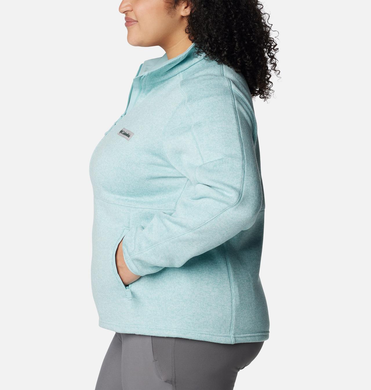 Women's Sweater Weather™ Full Zip - Plus Size 3