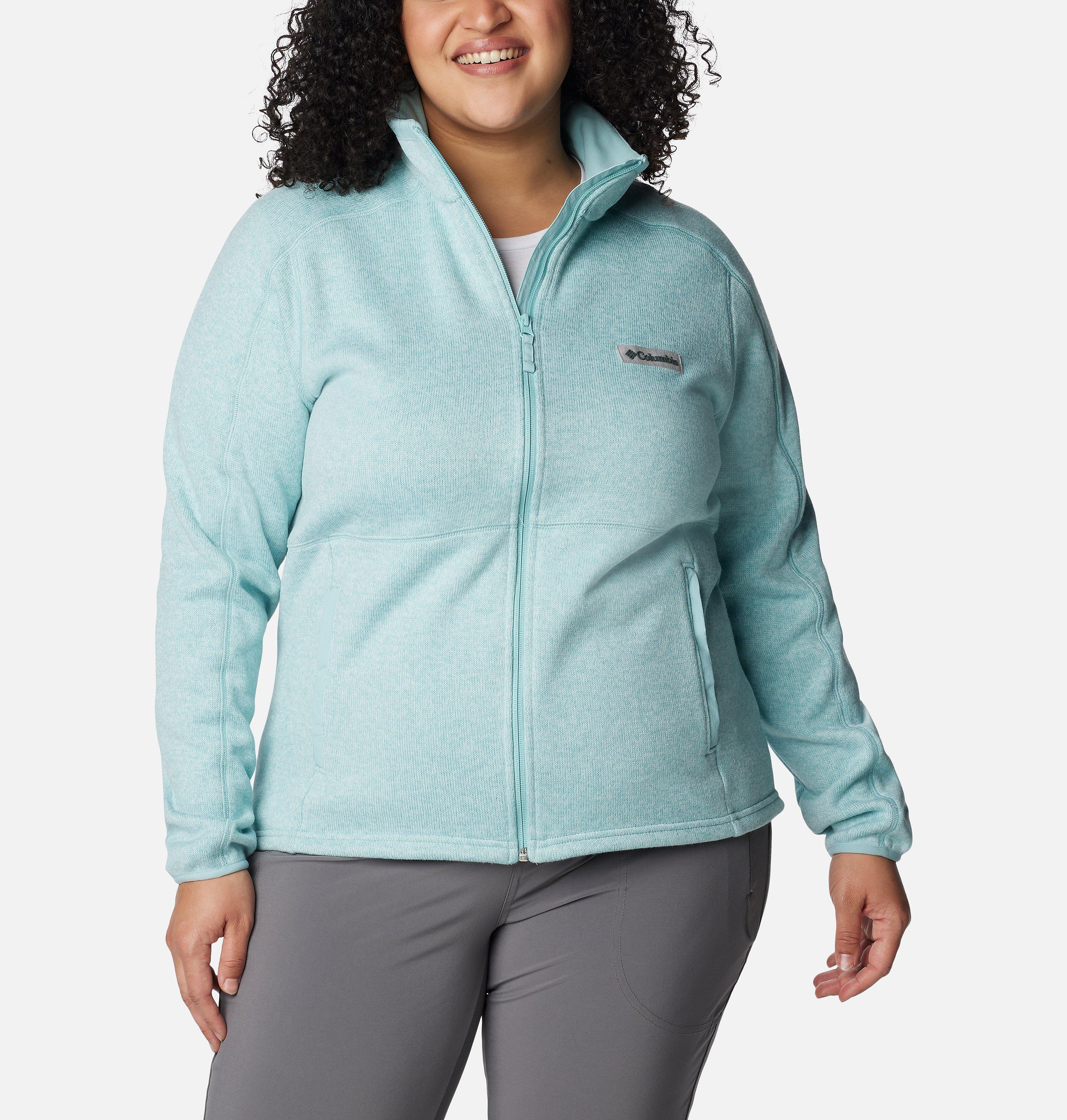 Women's Sweater Weather Full Zip - Plus Size 1
