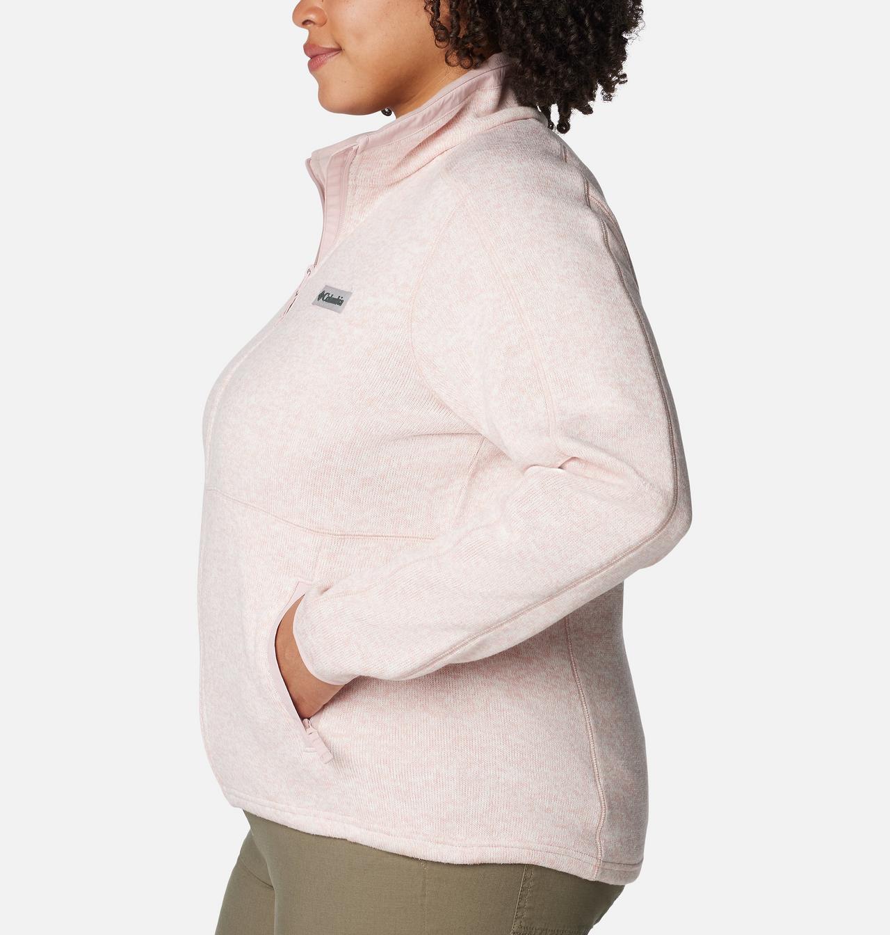Women's Sweater Weather™ Full Zip - Plus Size 3