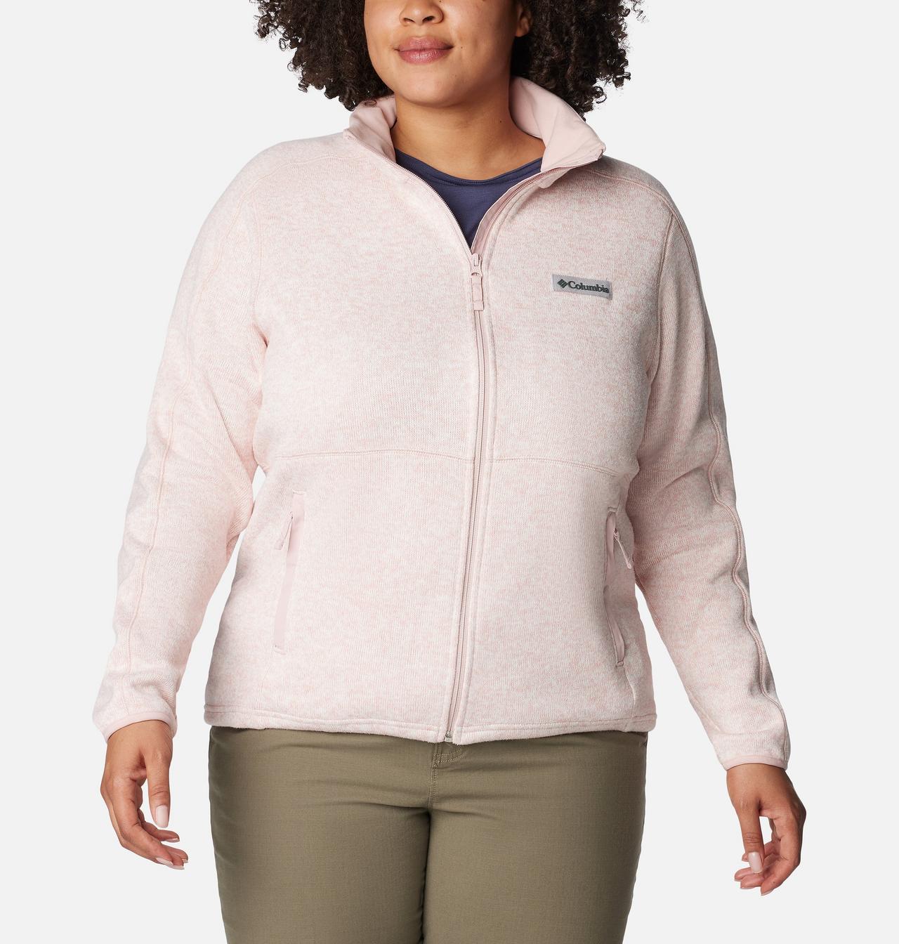 Women's Sweater Weather™ Full Zip - Plus Size 1