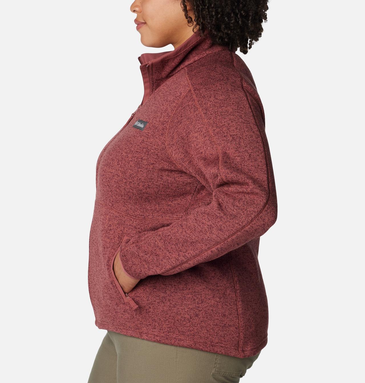Women's Sweater Weather™ Full Zip - Plus Size 3