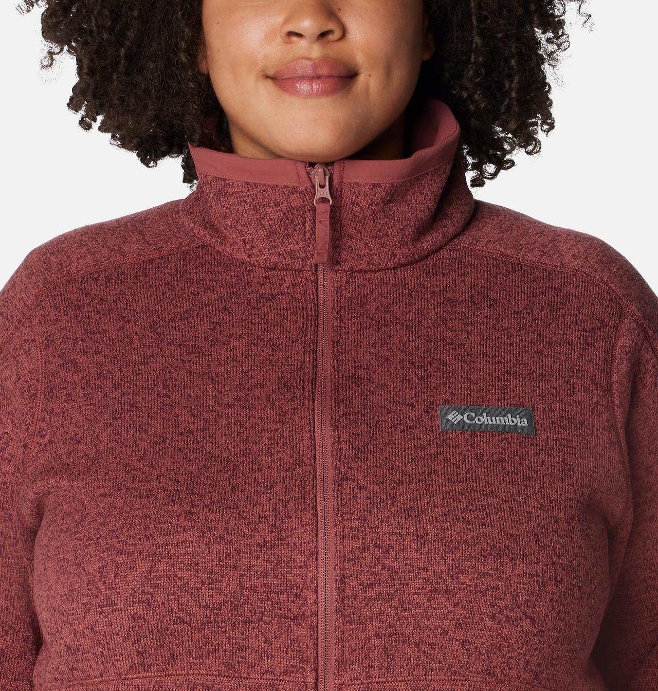 Women's Sweater Weather™ Full Zip - Plus Size 4