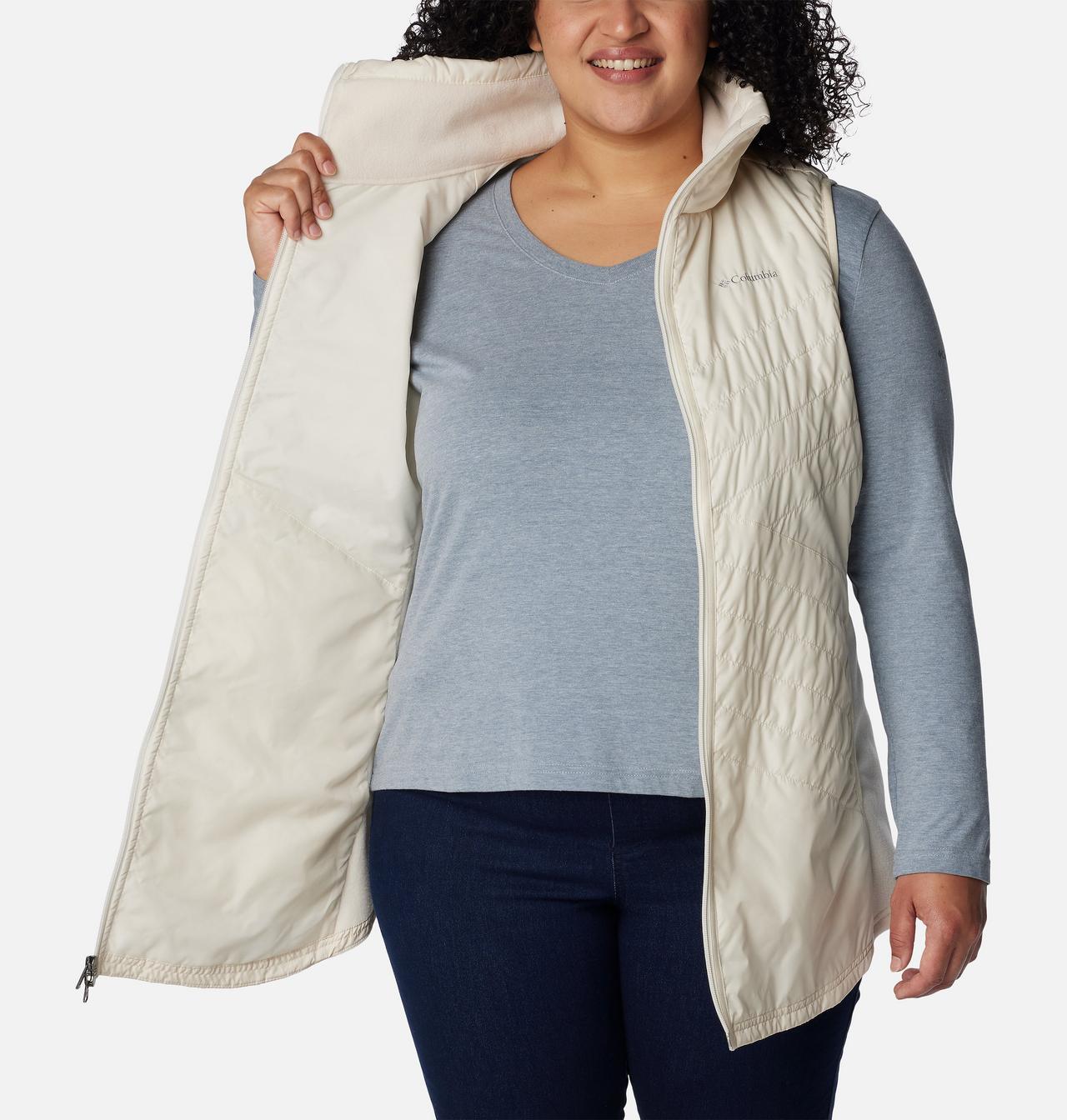 Women's Mix It Around™ Long Vest - Plus Size 5