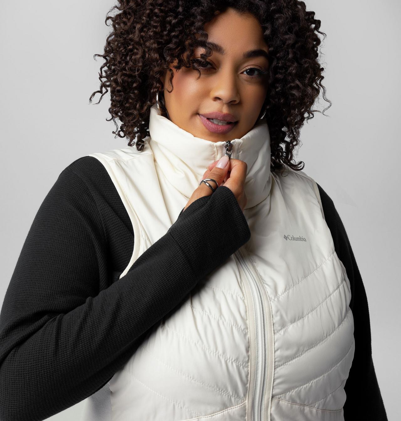 Women's Mix It Around™ Long Vest - Plus Size 7