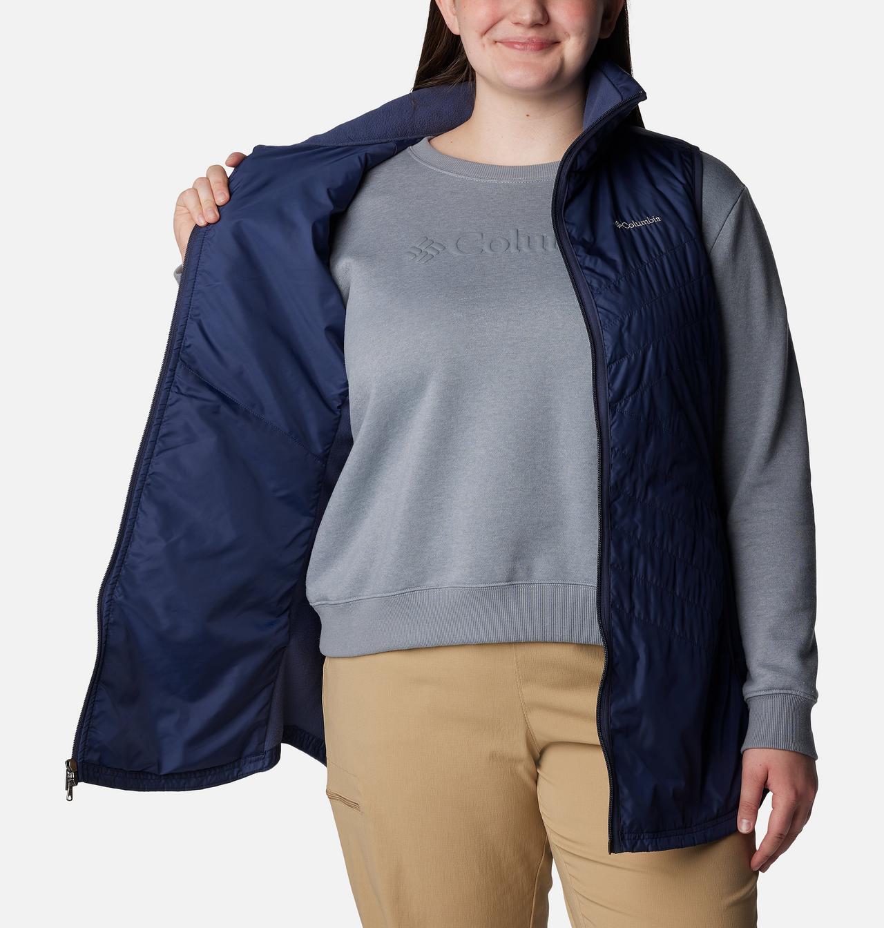 Women's Mix It Around™ Long Vest - Plus Size 5