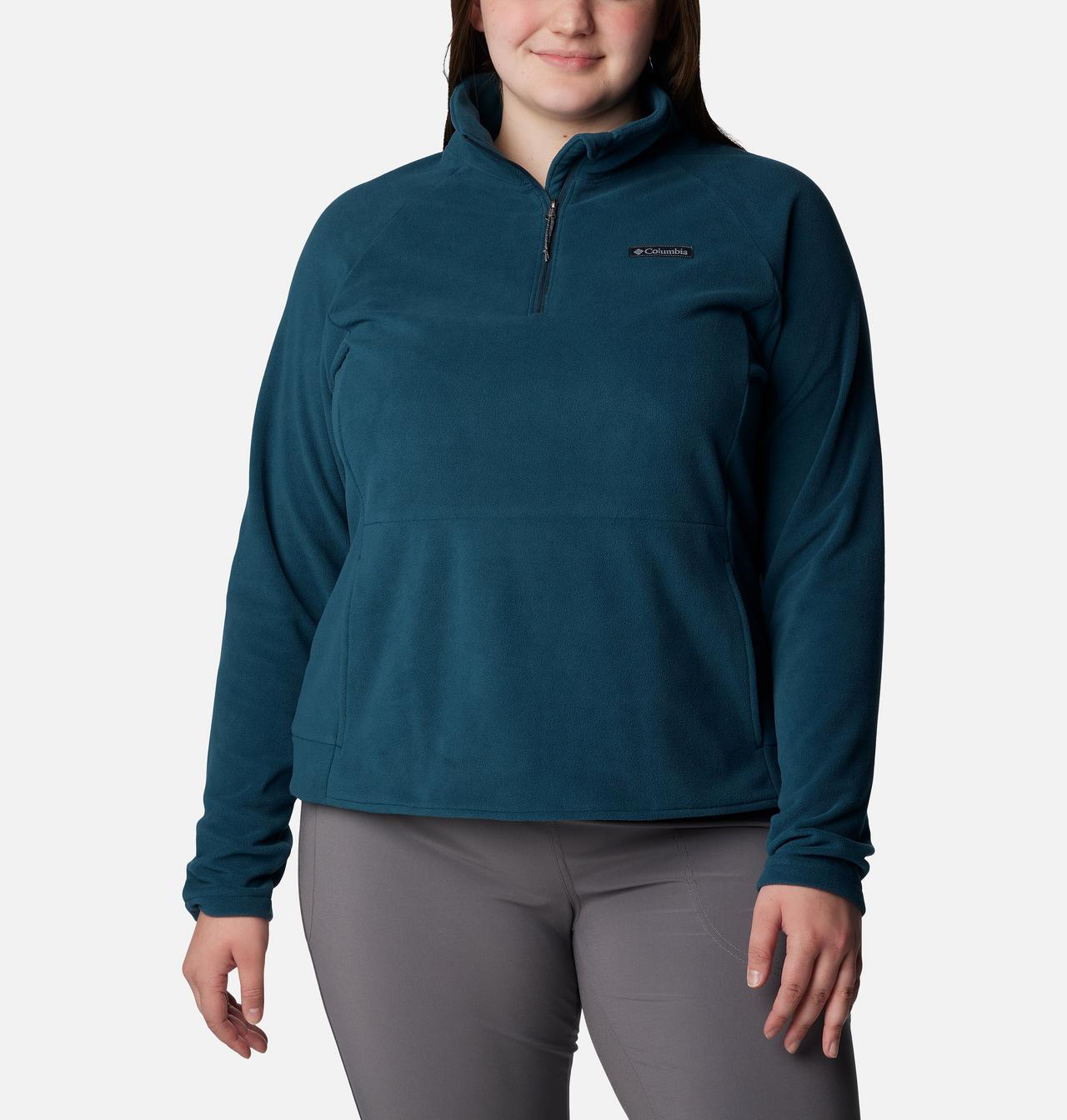 Women's Ali Peak™II Quarter Zip Fleece Pullover - Plus Size 1