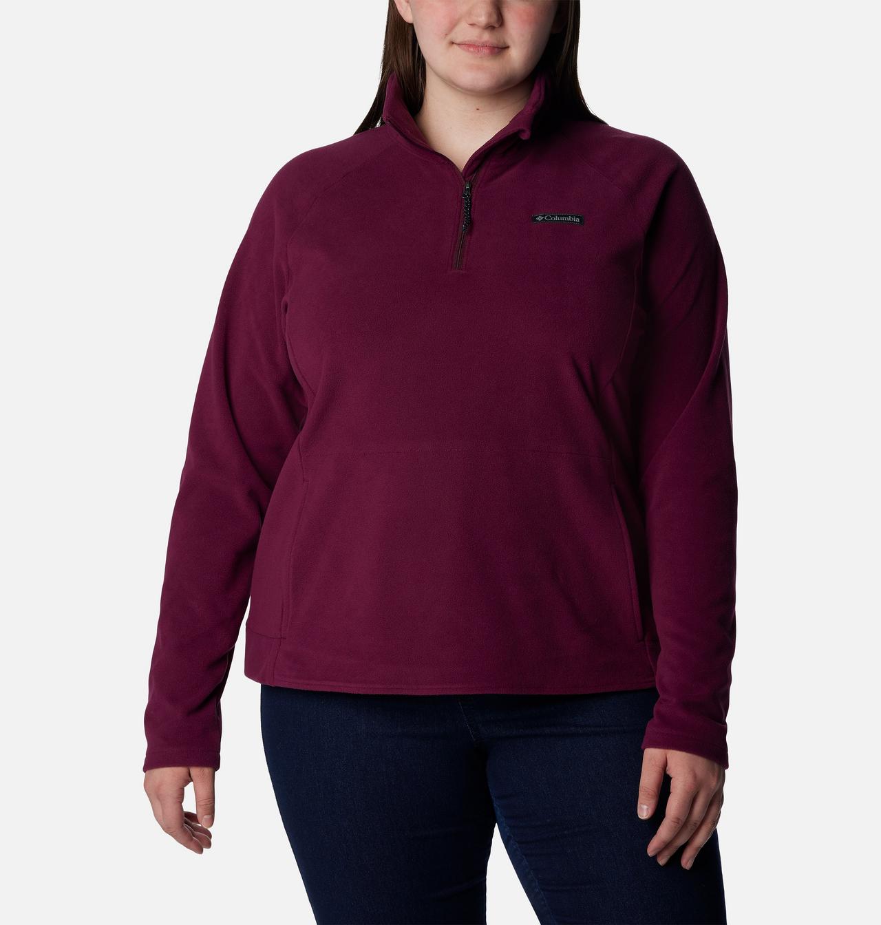 Women's Ali Peak™II Quarter Zip Fleece Pullover - Plus Size 1