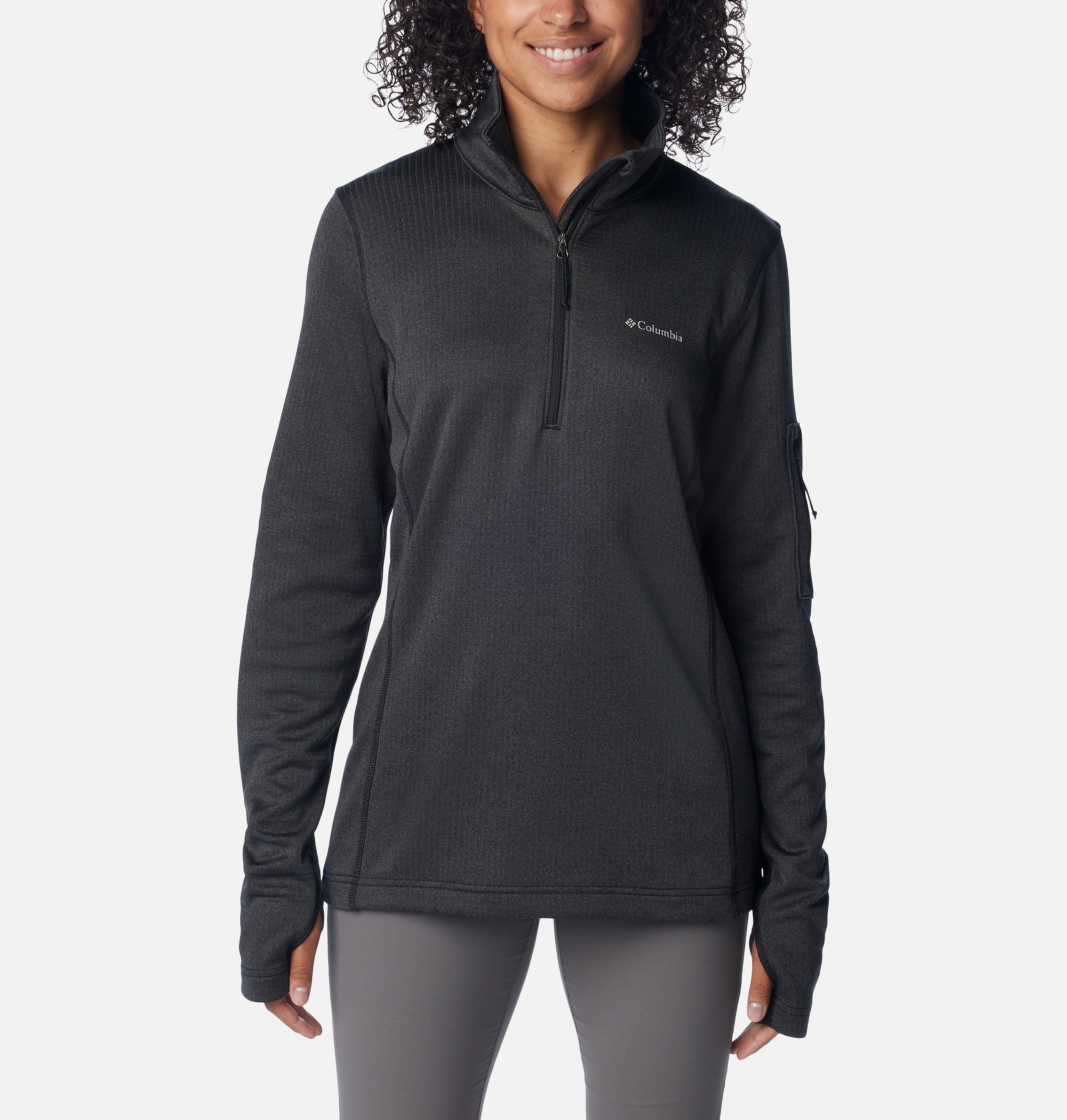 Women's Park View Grid Half Zip Fleece Pullover 1