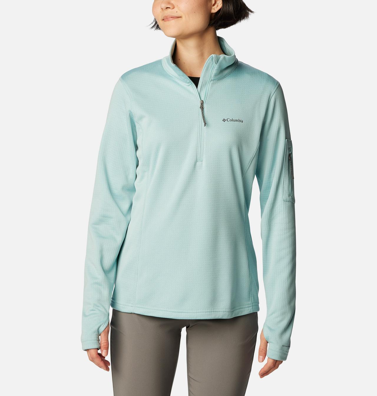 Women's Park View™ Grid Half Zip Fleece Pullover 1
