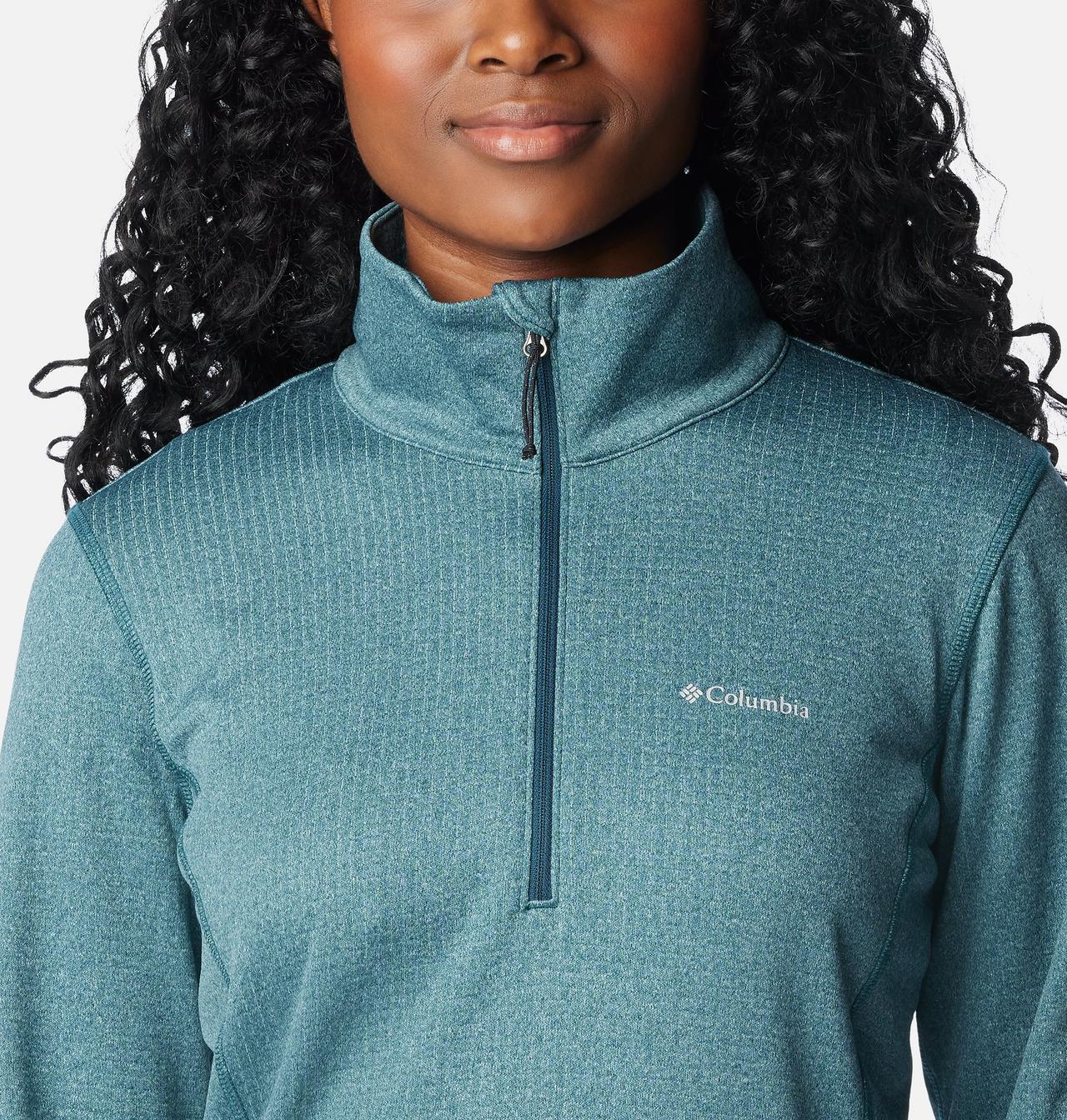 W Park View™ Grid Fleece 1/2 Zip | 414 | XS 4