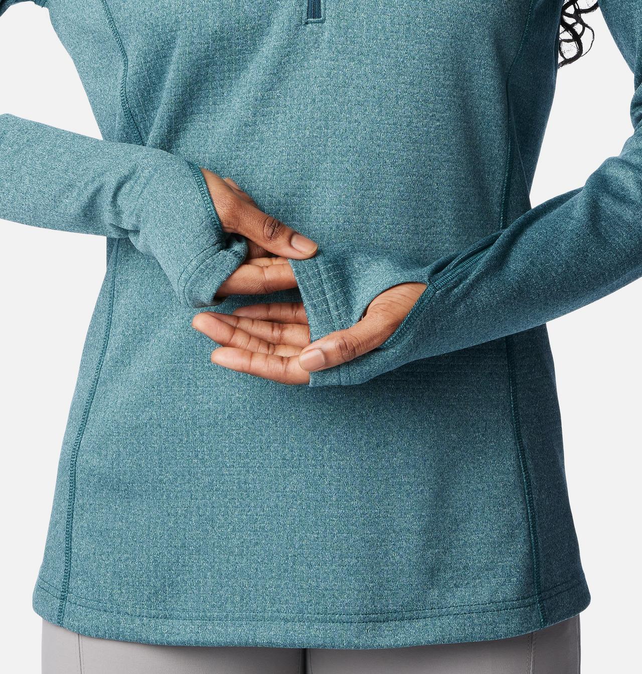 W Park View™ Grid Fleece 1/2 Zip | 414 | XS 5