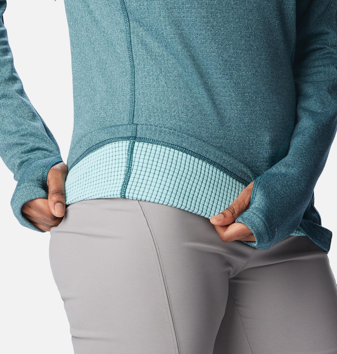 W Park View™ Grid Fleece 1/2 Zip | 414 | XS 6