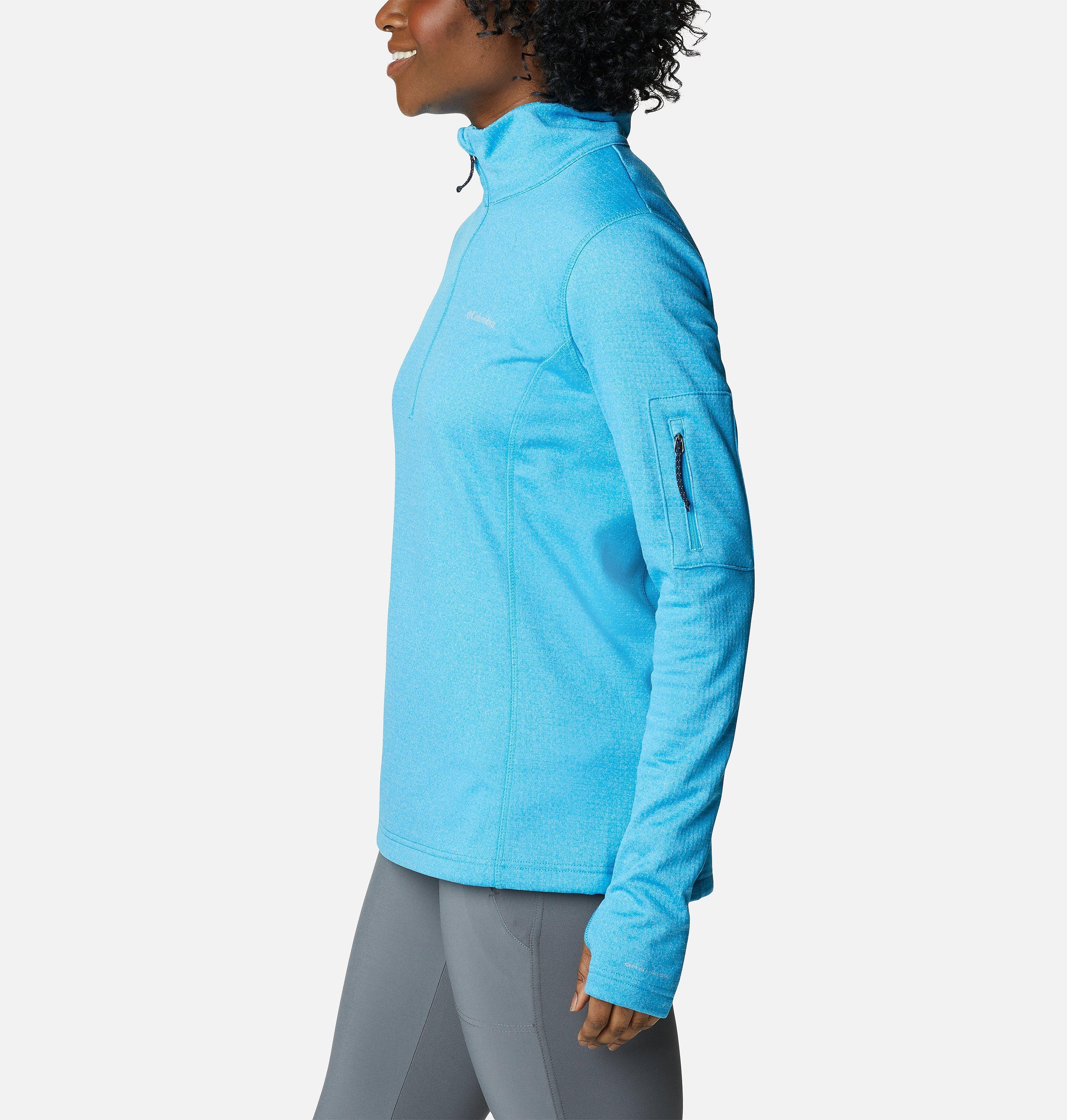 Women's Park View Grid Half Zip Fleece Pullover 3