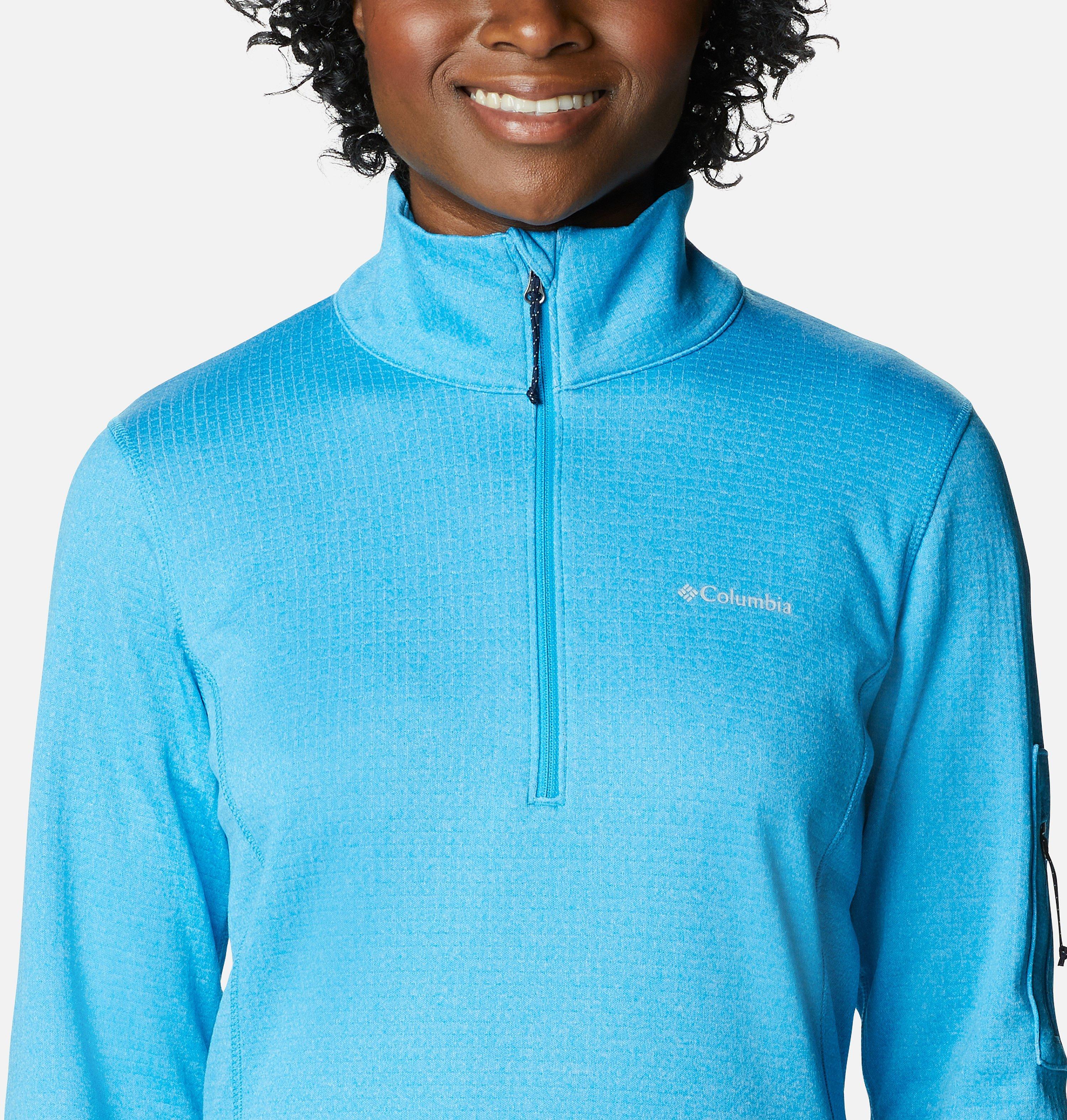 Women's Park View Grid Half Zip Fleece Pullover 4
