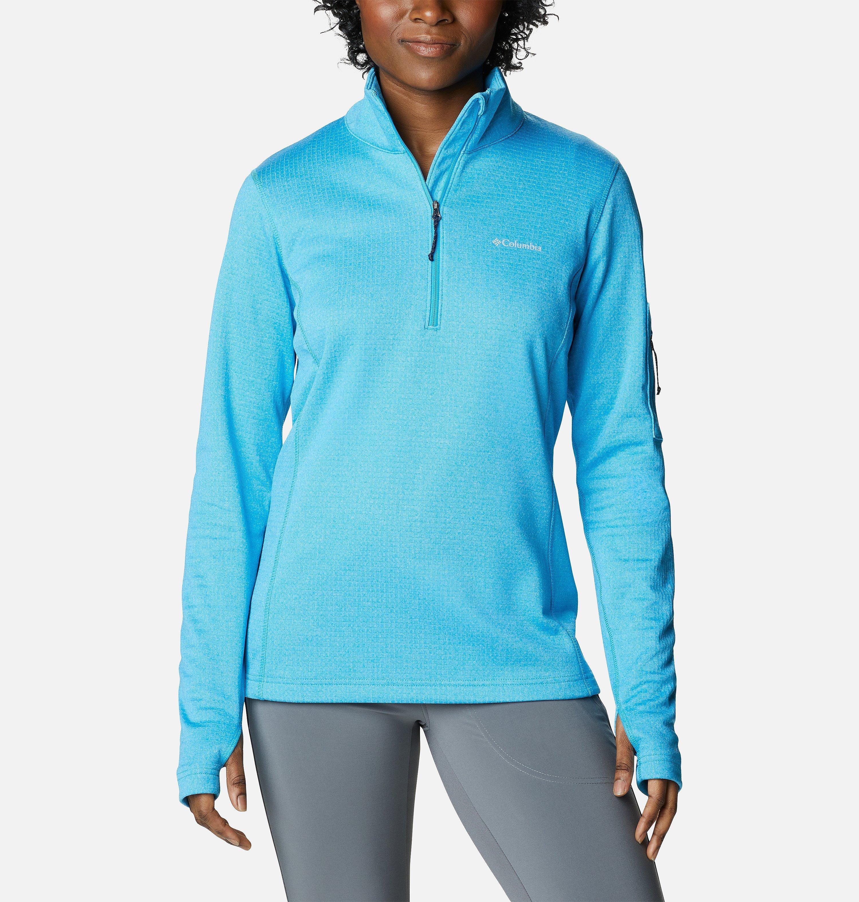 Women's Park View Grid Half Zip Fleece Pullover 1