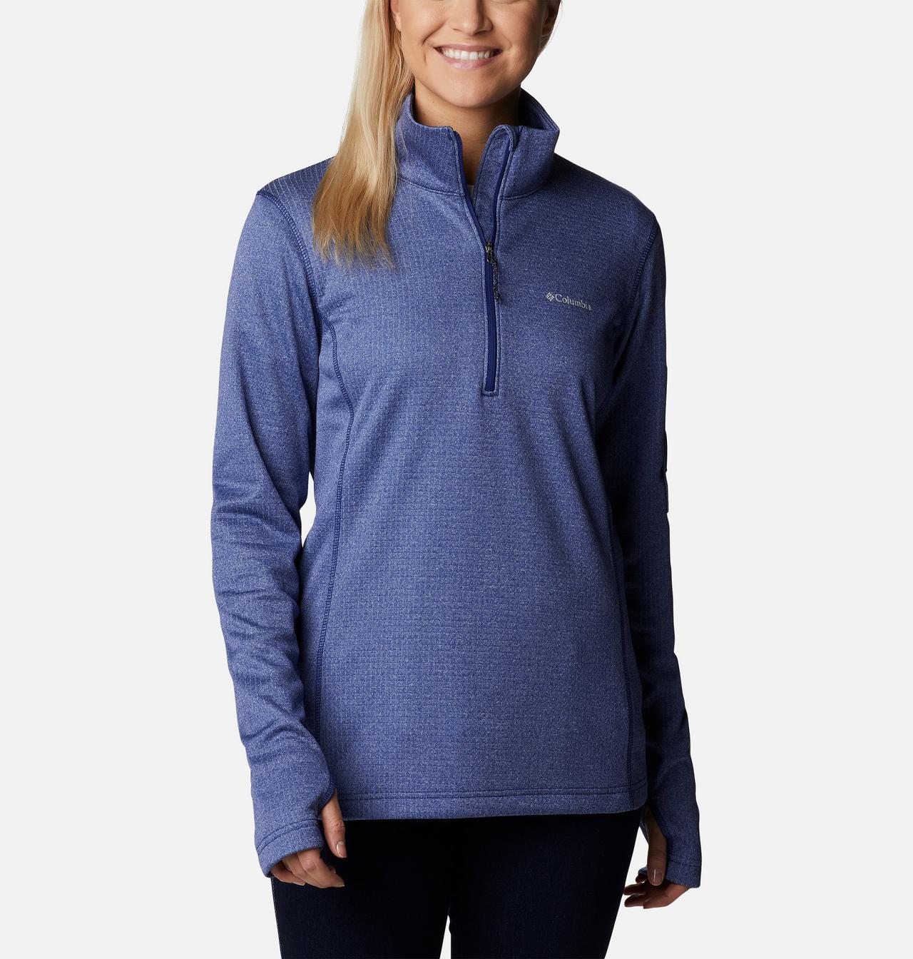 Women's Park View™ Grid Half Zip Fleece Pullover 1
