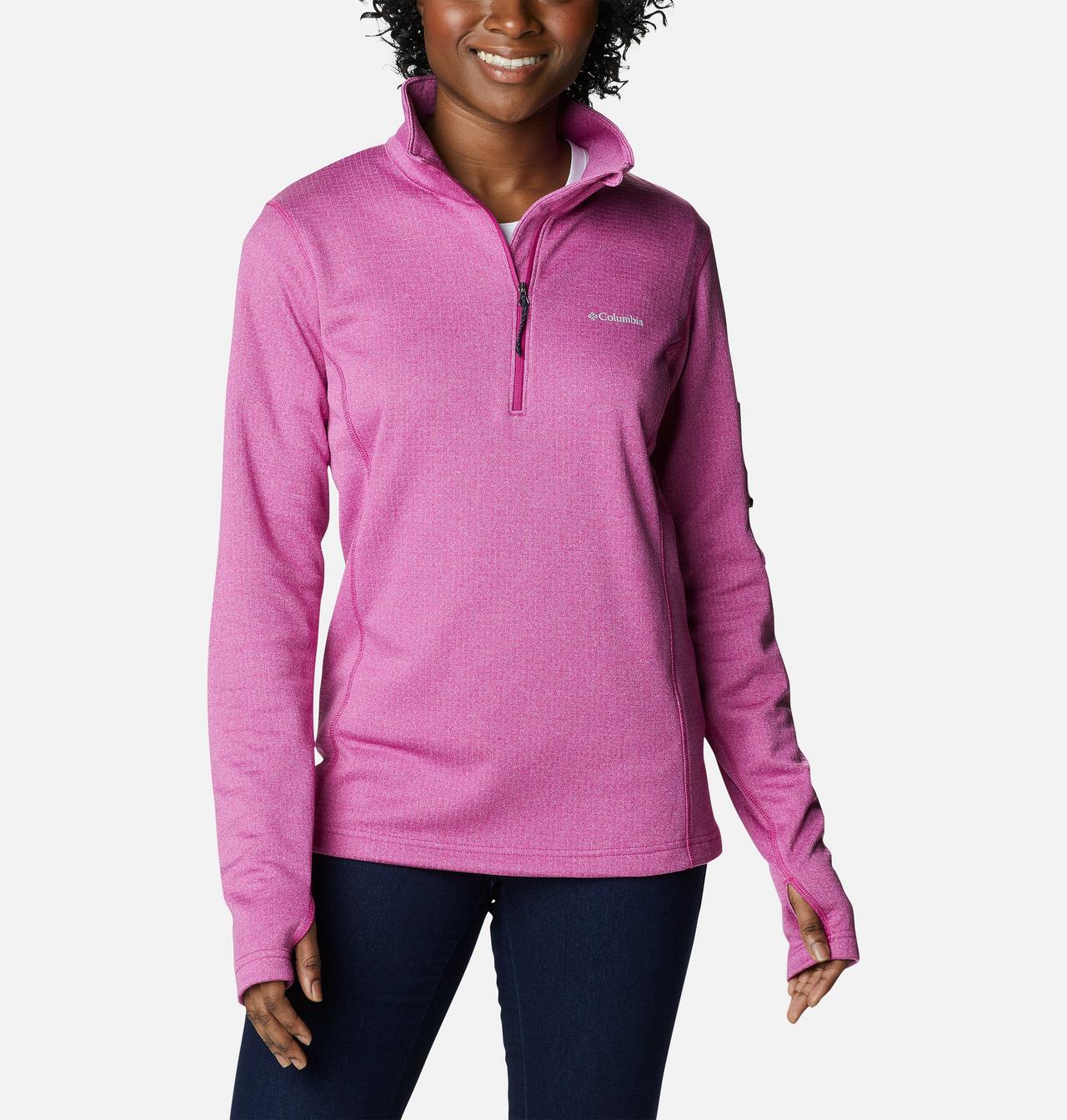 Women's Park View™ Grid Half Zip Fleece Pullover 1