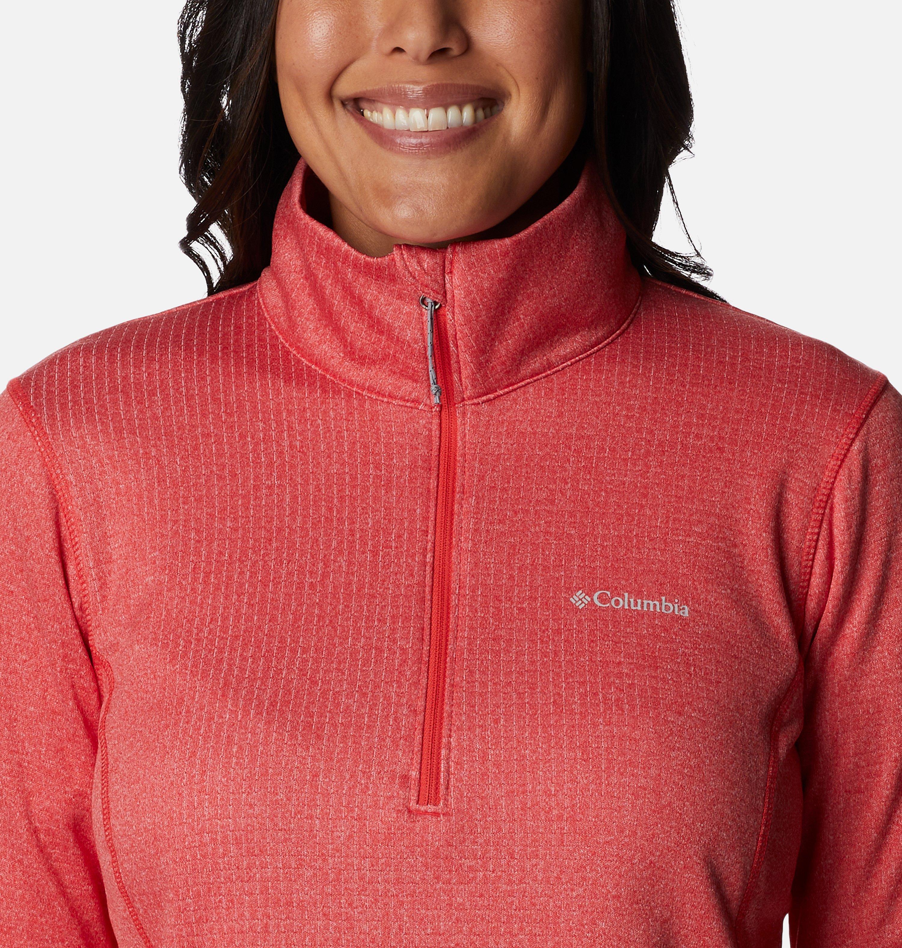 Women's Park View Grid Half Zip Fleece Pullover 4