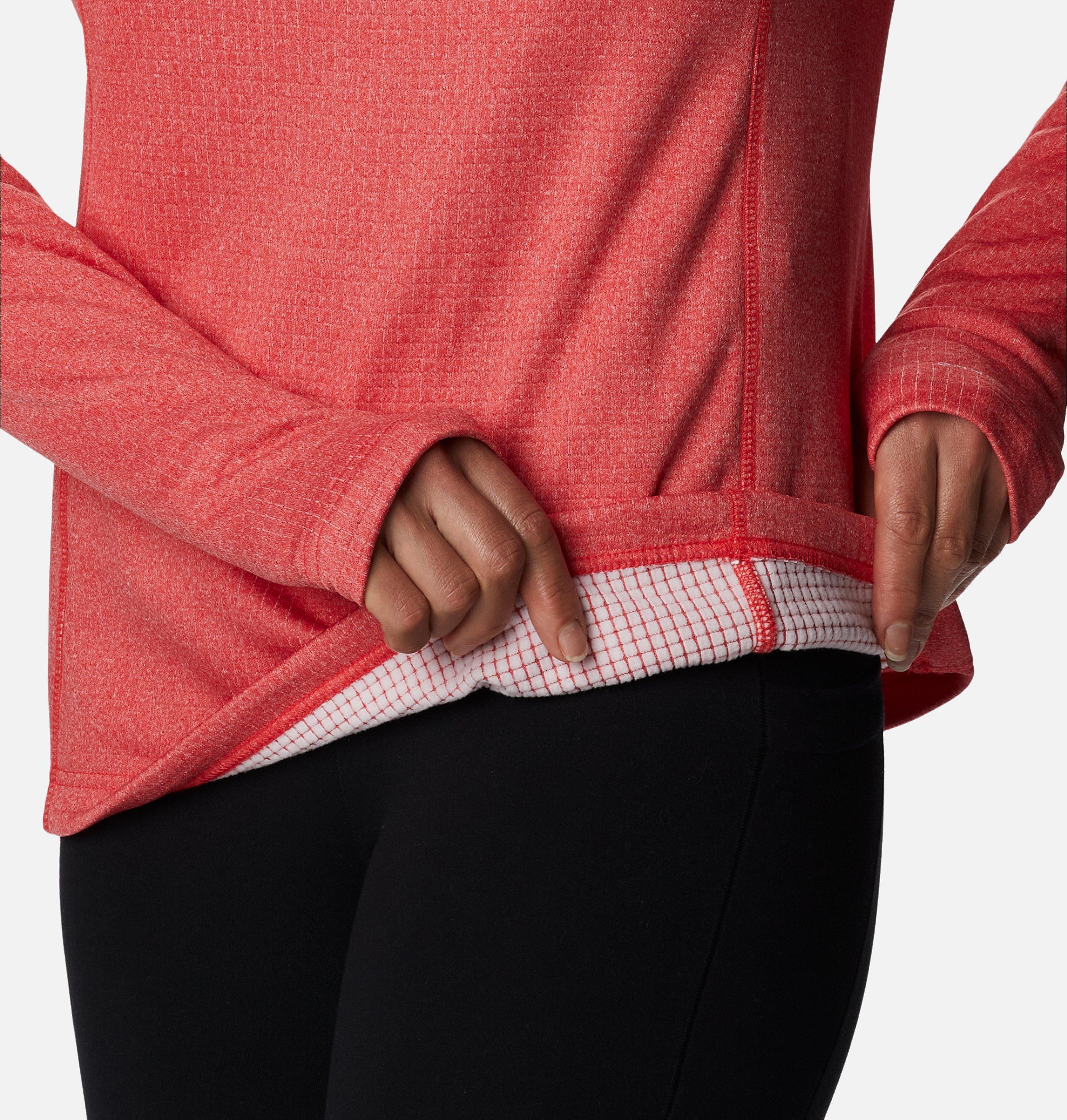 Women's Park View Grid Half Zip Fleece Pullover 6
