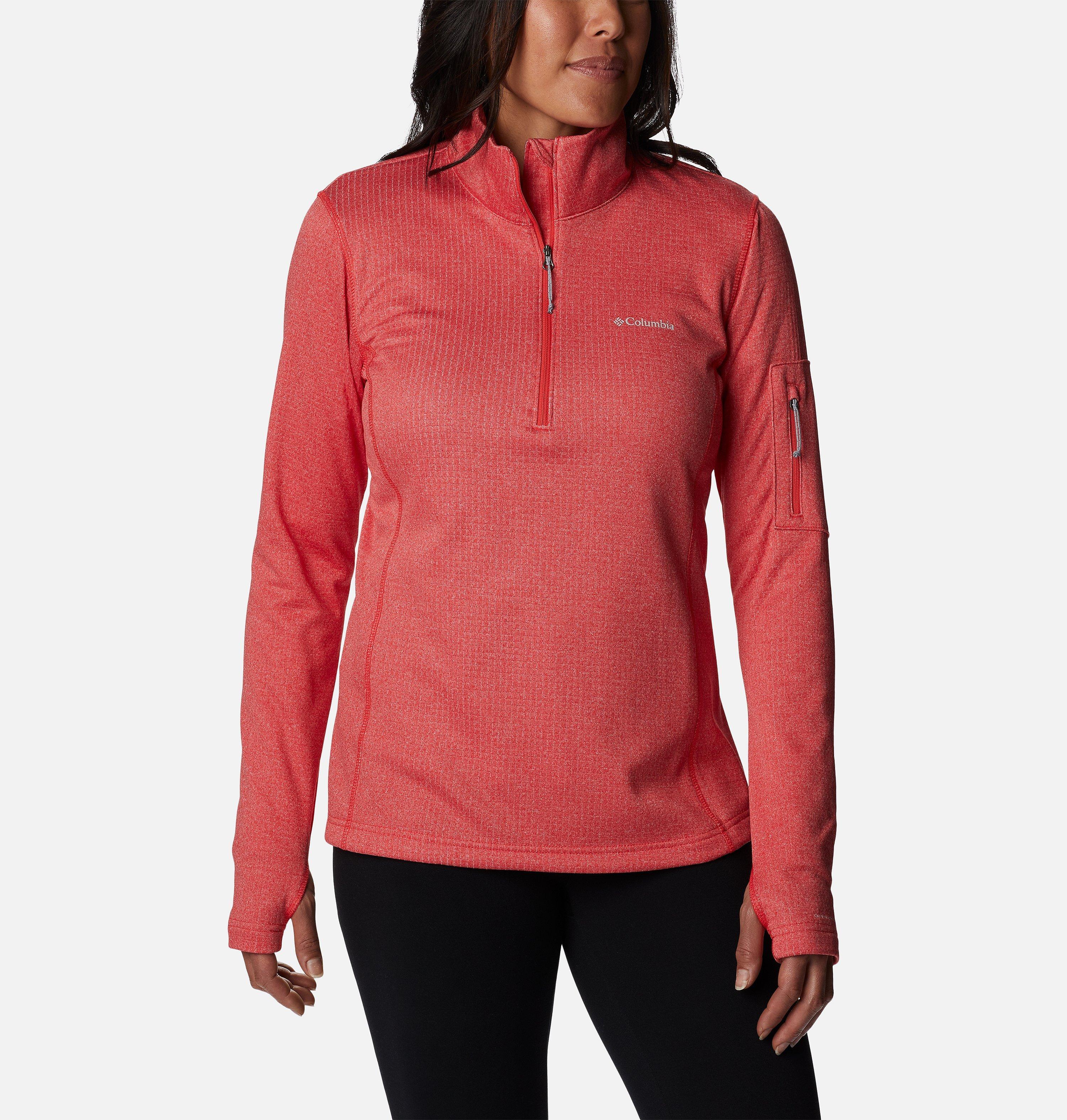 Women's Park View Grid Half Zip Fleece Pullover 1